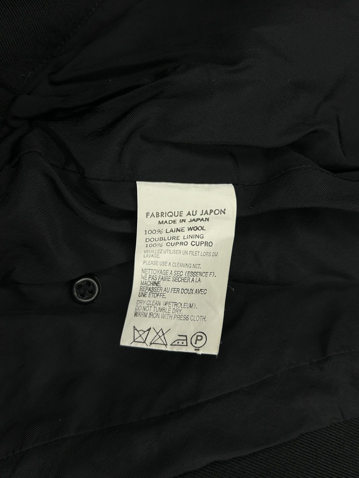 Yohji Yamamoto Blazer with Tail Size S / US 4 / IT 40 - 8 Thumbnail