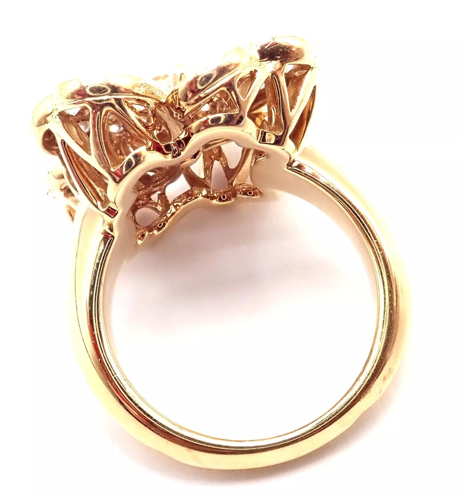 Van Cleef & Arpels Van Cleef & Arpels 18k Yellow Gold Diamond Medium Ring Size ONE SIZE - 8 Thumbnail