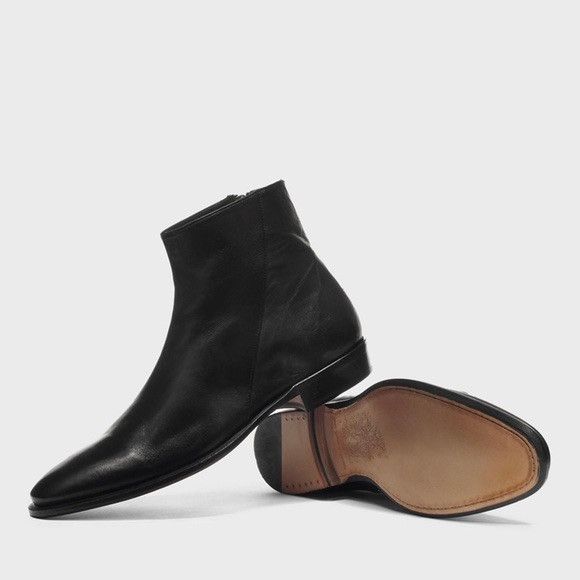 John Varvatos Artisan Zip Boot EU 41 USA 8 Size US 8 / EU 41 - 3 Thumbnail