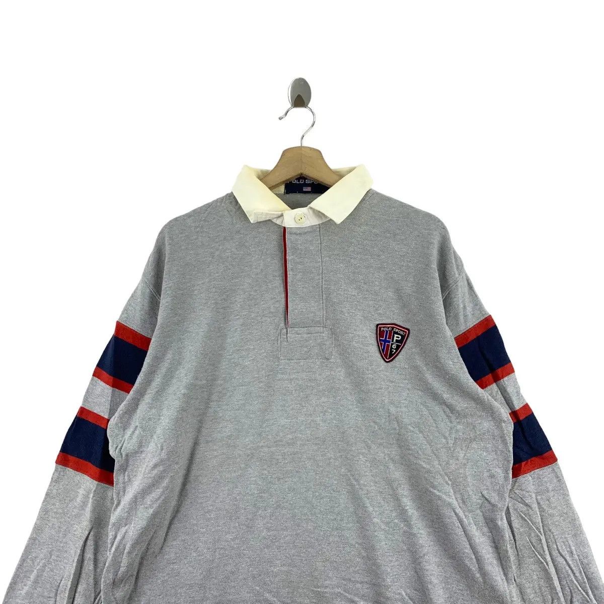 Polo Ralph Lauren Vintage POLO SPORT P67 Ralph Lauren Cross Crest Size US L / EU 52-54 / 3 - 4 Thumbnail