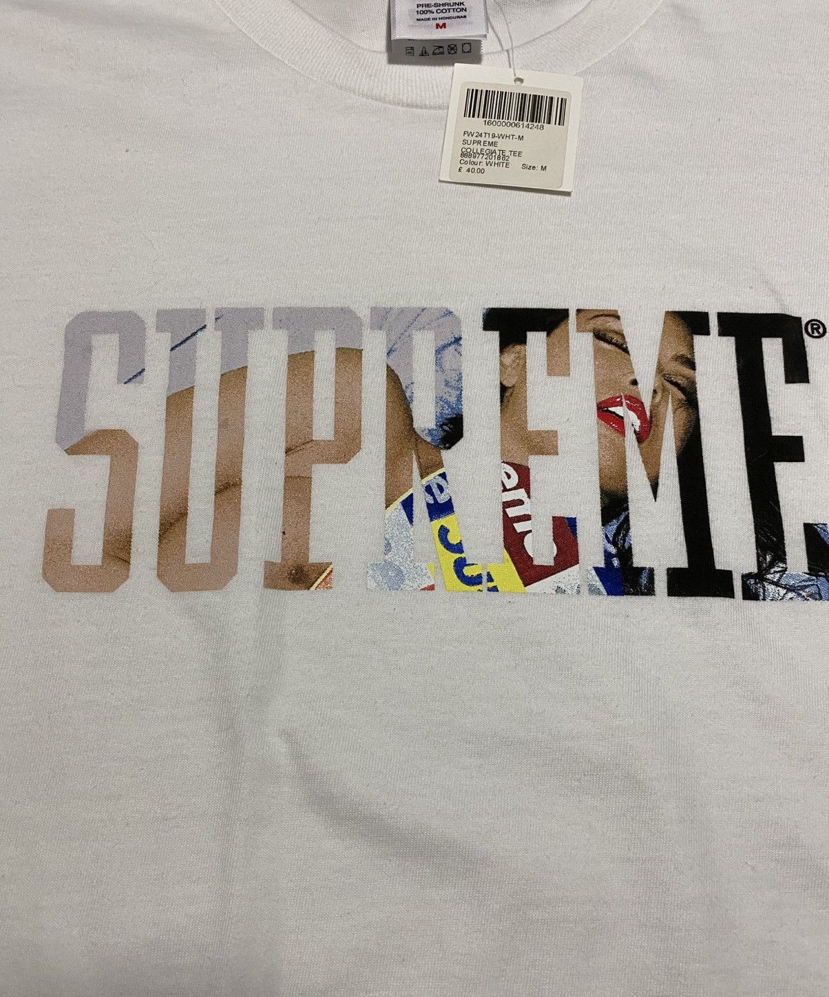 Supreme FW24 Supreme Collegiate Tee Size US M / EU 48-50 / 2 - 2 Thumbnail