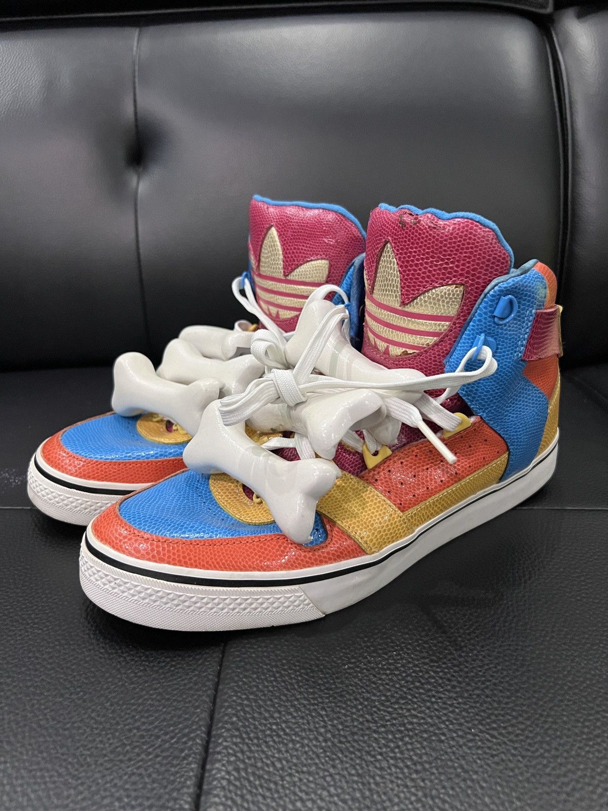 Adidas × Jeremy Scott Adidas by Jeremy Scott Colorblock Bone
