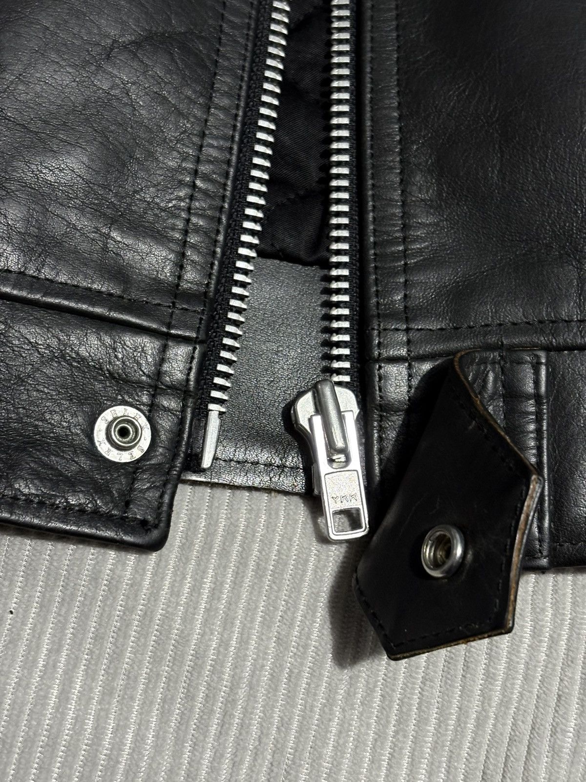 Undercover AW02 Undercover Witch Cell division Jacket Biker moto racer Size US M / EU 48-50 / 2 - 15 Thumbnail