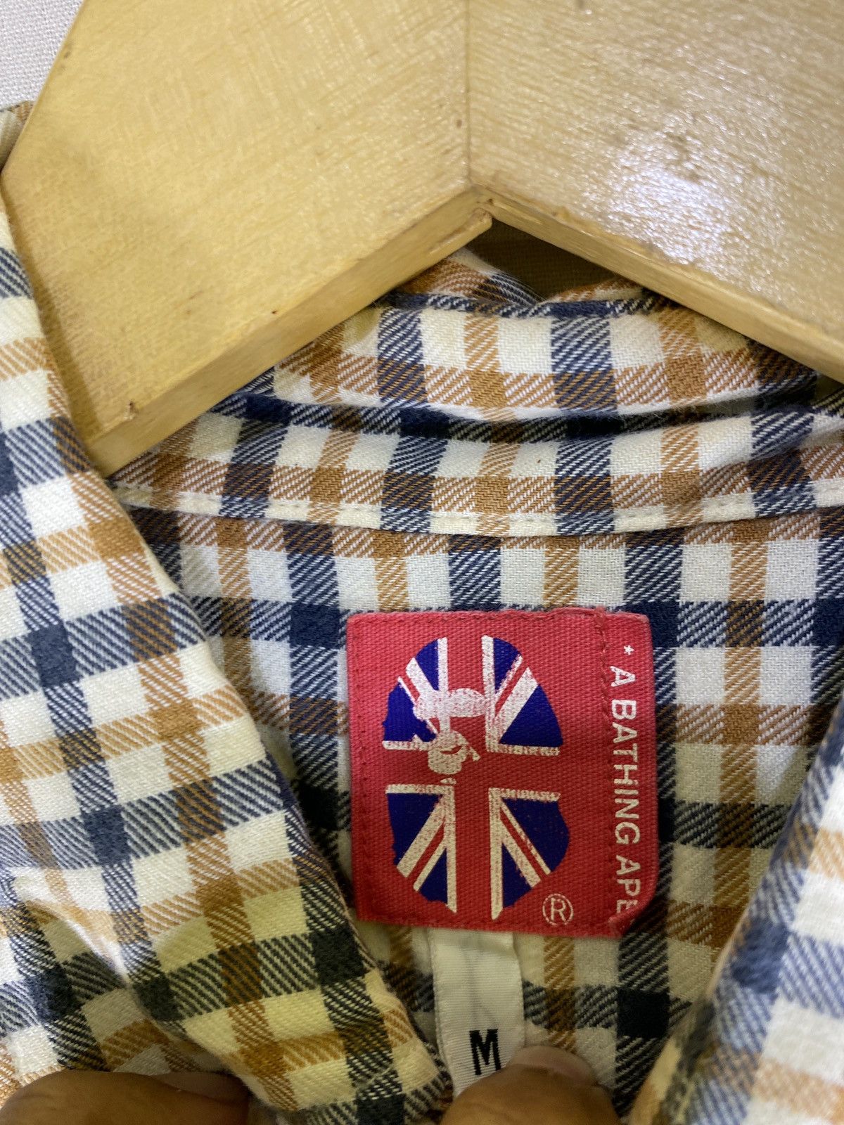 Bape aquascutum shirt Size US M / EU 48-50 / 2 - 3 Thumbnail