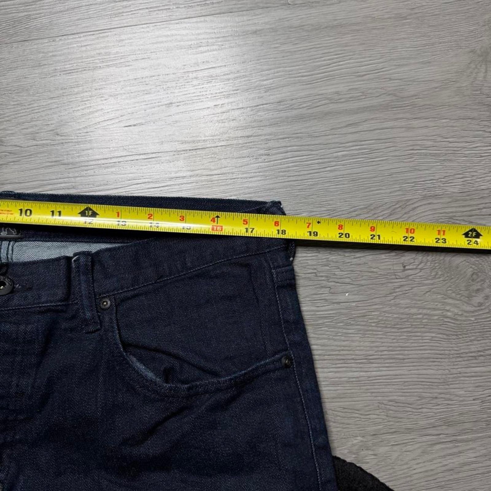 Prps PRPS Demon Slim Straight Denim Jeans Size 36 Dark Blue Size US 36 / EU 52 - 4 Thumbnail