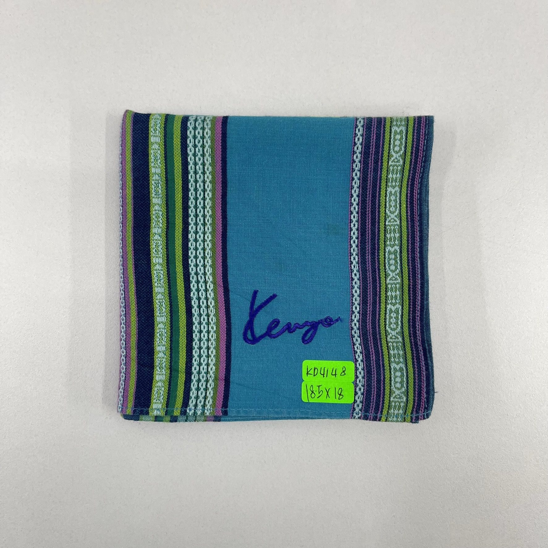 Kenzo × Vintage Kenzo Handkerchief / Neckerchief / Bandana - 4148 Size ONE SIZE - 8 Thumbnail