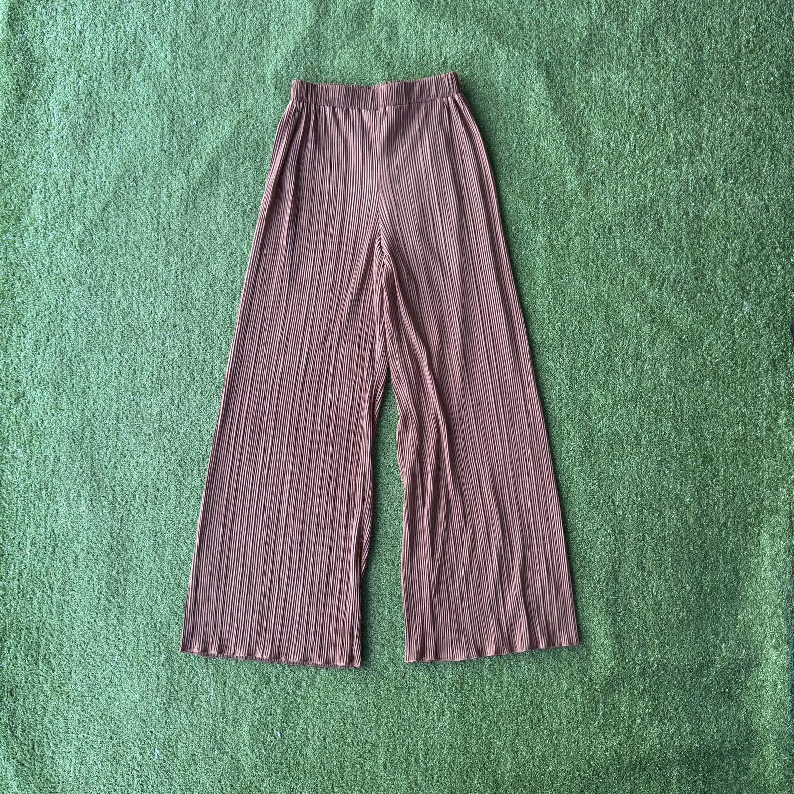 Designer Gianni Bini Women's Pleated Wide-Leg Trousers Size ONE SIZE - 1 Thumbnail