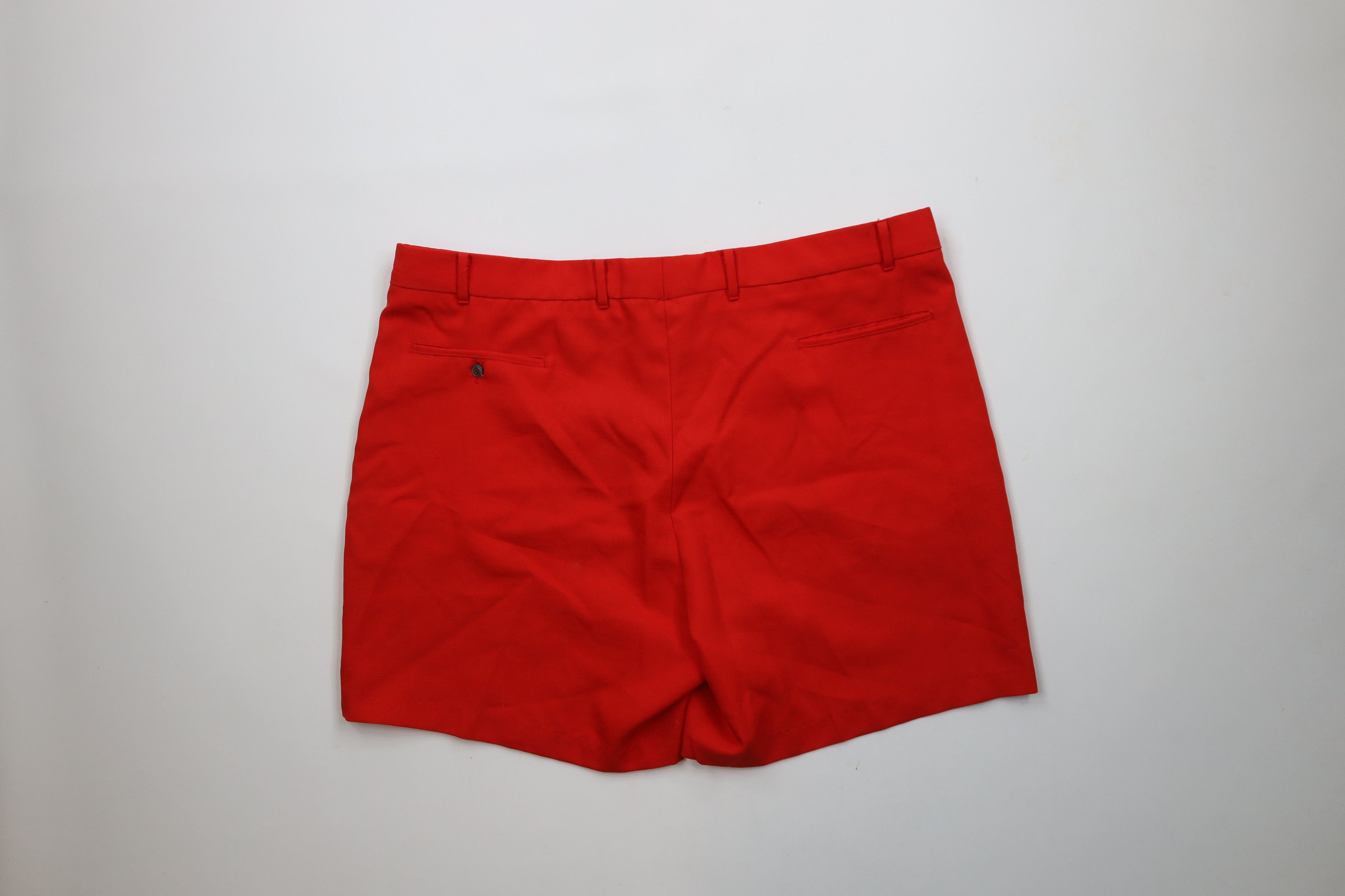 Vintage Vintage 90s Streetwear Above Knee Golf Chino Shorts Red USA Size US 42 / EU 58 - 9 Thumbnail