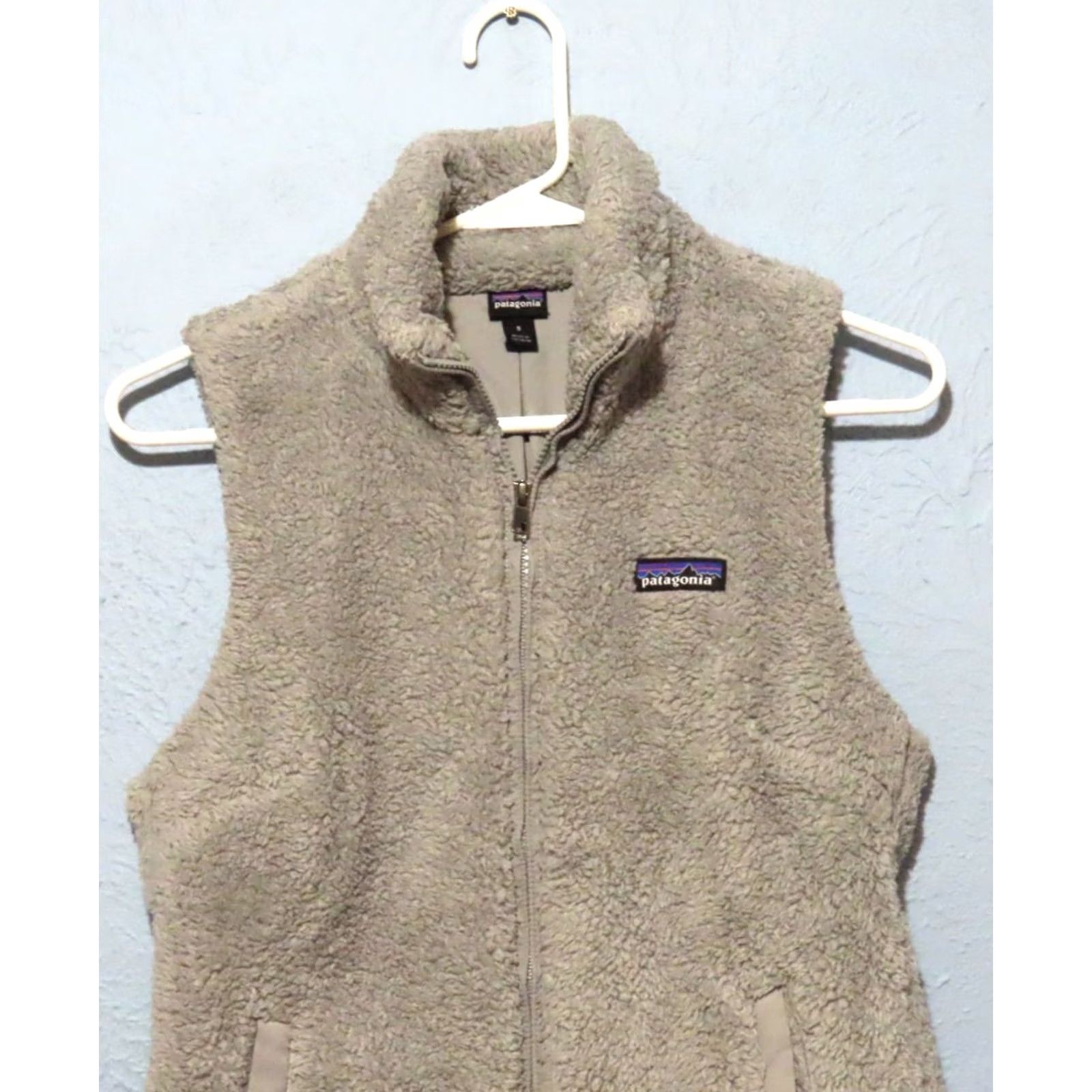 Patagonia Patagonia Vest Women S Gray Sherpa Fleece Full Zip Outdoor Mid-Length Sleeveless Casual Winter Fall Spring Durable Regular Size S / US 4 / IT 40 - 3 Thumbnail