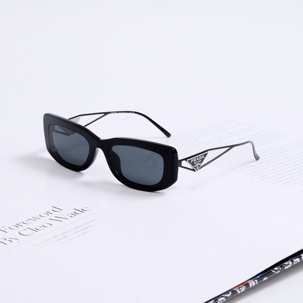 Prada PRADA 0PR 14YS 1AB5S0 SUNGLASSES Size ONE SIZE - 1 Thumbnail