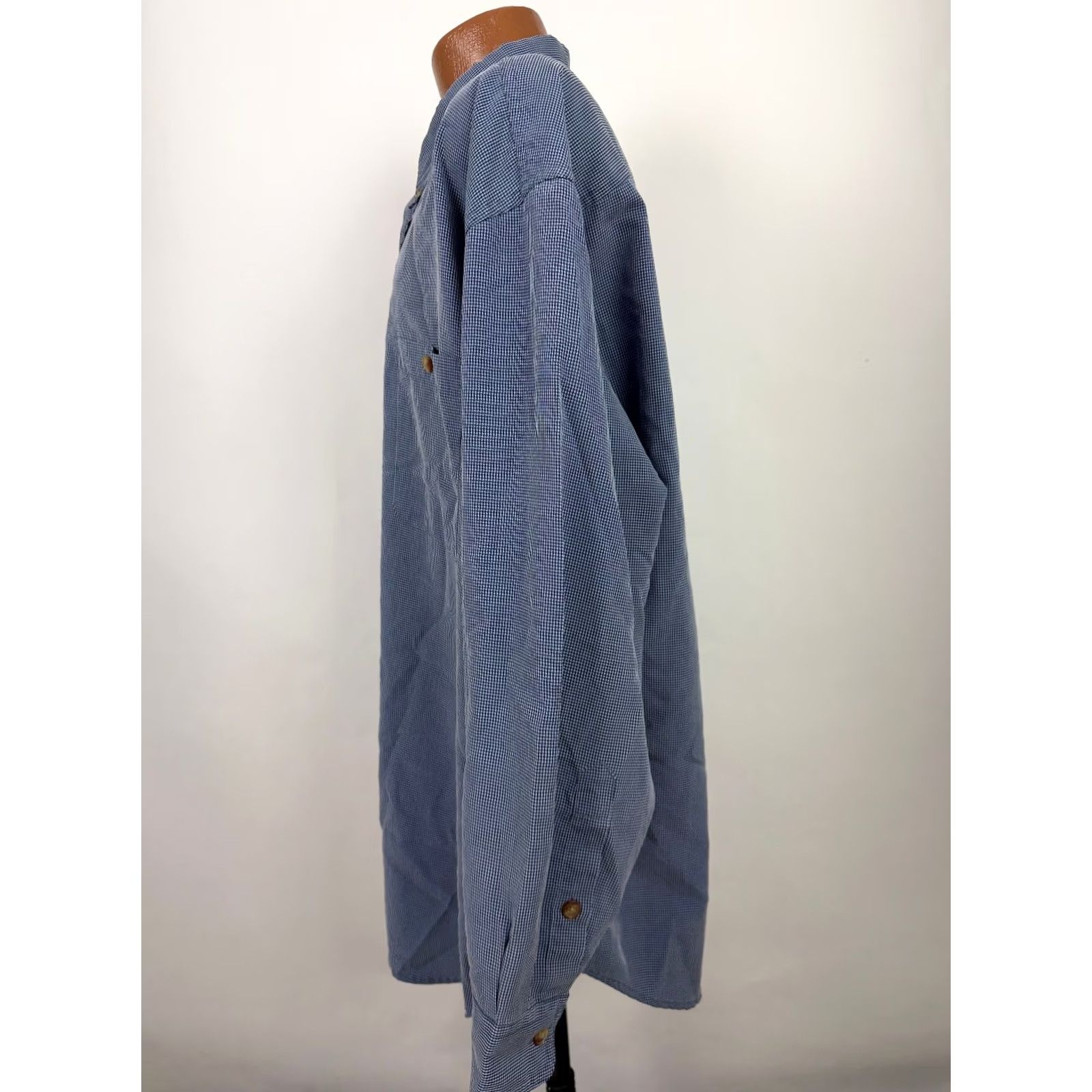 Orvis VINTAGE Orvis Shirt Men XXL Check Button Down Lyocell Polyester Outdoors Casual Size US XXL / EU 58 / 5 - 7 Thumbnail