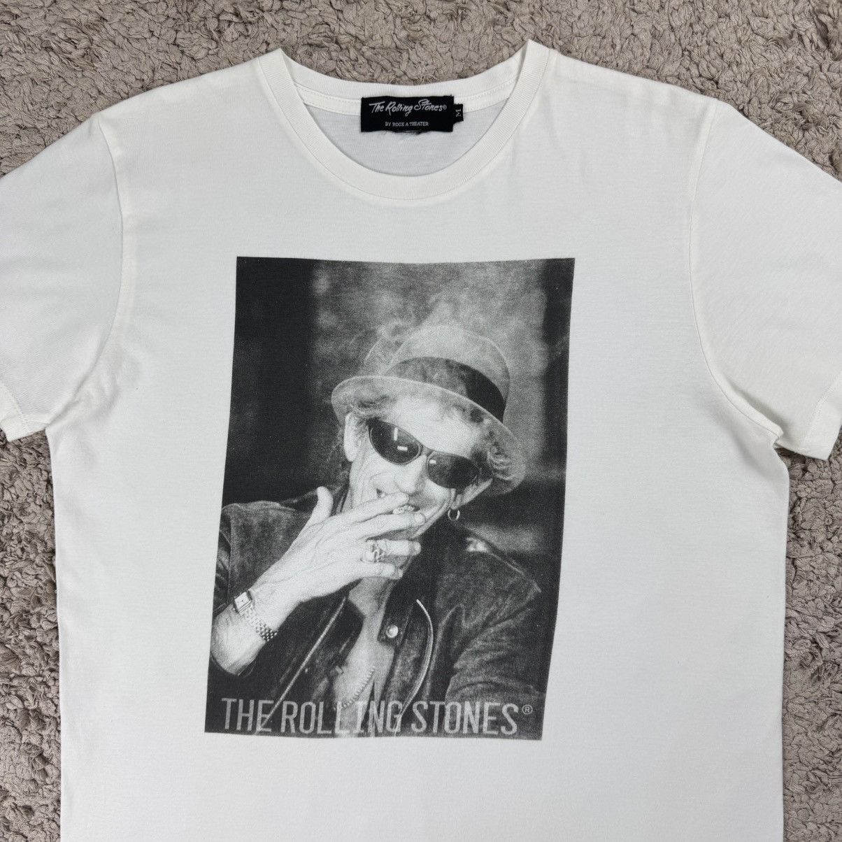 The Rolling Stones Vintage The Rolling Stones Keith Richards Photo T-shirt Size US M / EU 48-50 / 2 - 5 Thumbnail