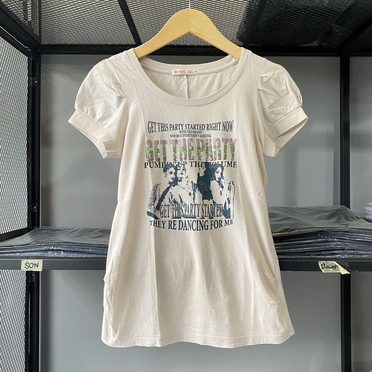 Hysteric Glamour × Japanese Brand × Vintage Y2K Pop Star Pump Up The Volume Hysteric Glamour Style Tees Size M / US 6-8 / IT 42-44 - 1 Thumbnail