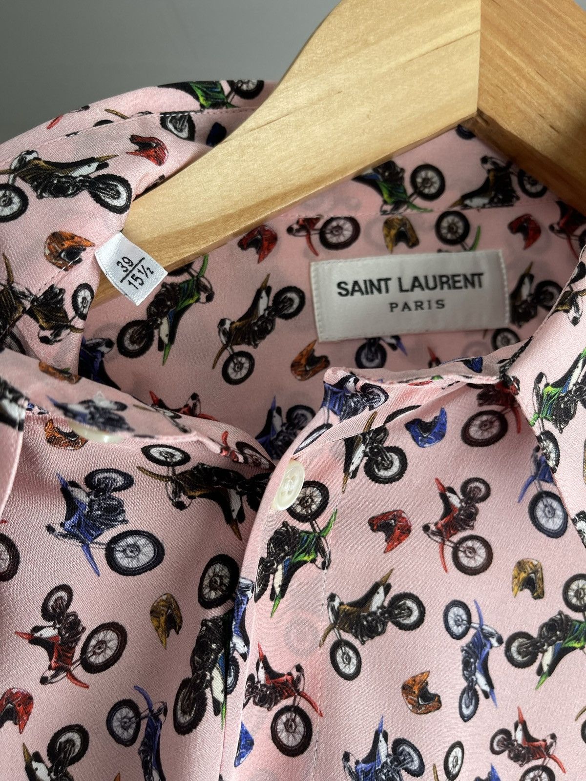 Saint Laurent Paris SAINT LAURENT dirt bike shirt Size US M / EU 48-50 / 2 - 3 Thumbnail