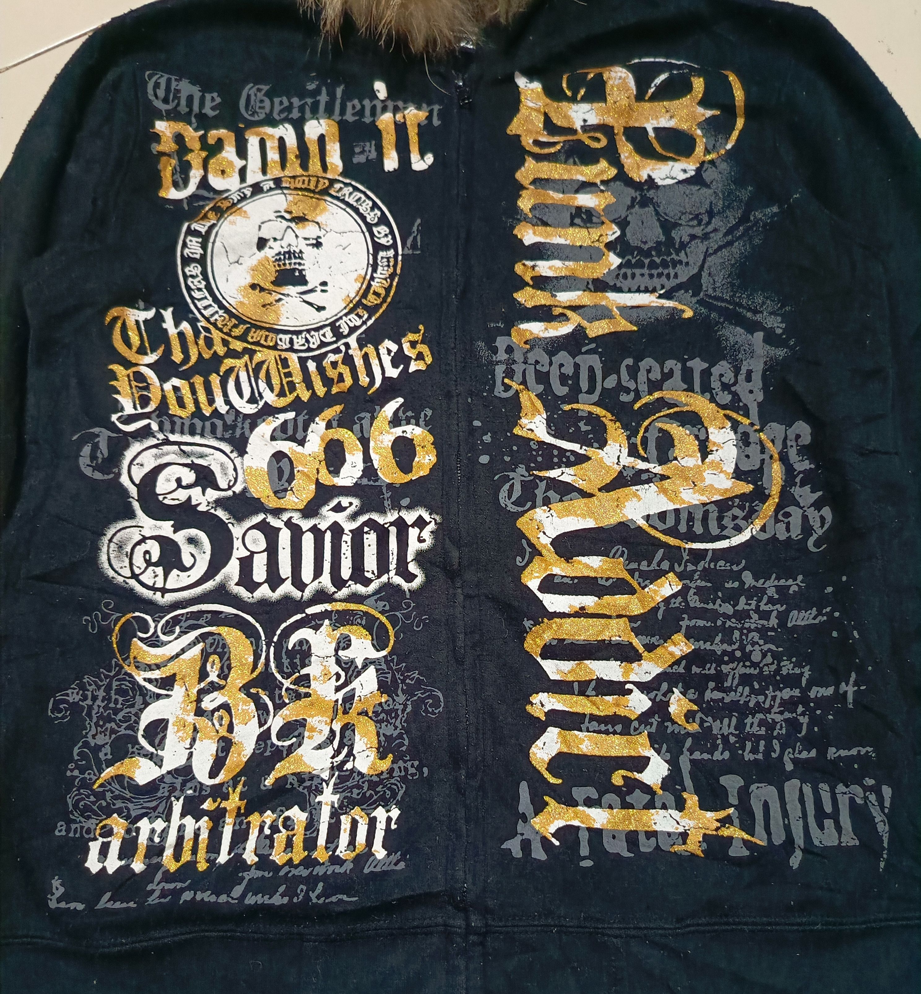 14th Addiction Hoodie Poem Skulls Cross Size US M / EU 48-50 / 2 - 2 Thumbnail