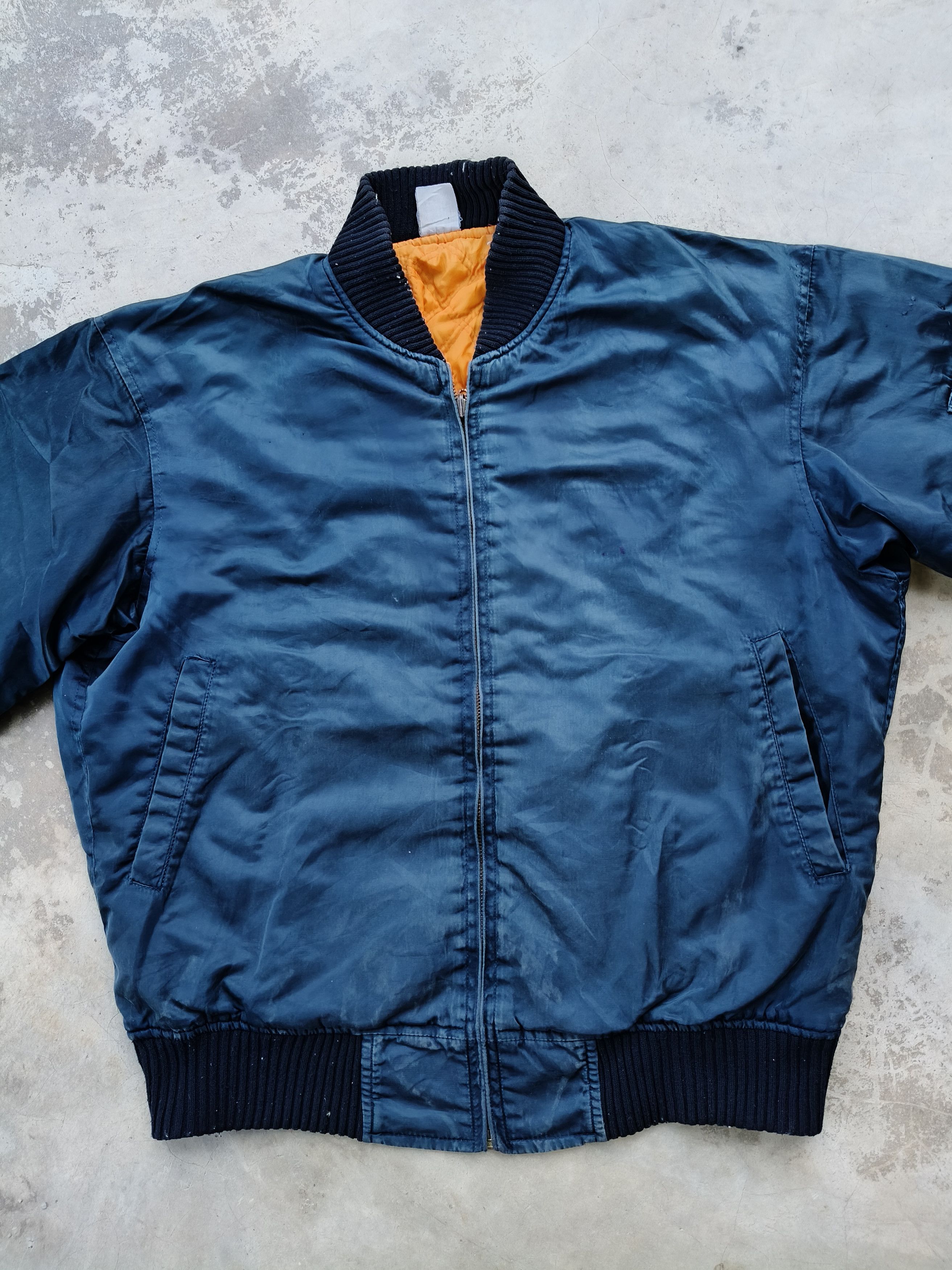 Japanese Brand Vintage Aviation Winter bomber jacket Size US L / EU 52-54 / 3 - 5 Thumbnail