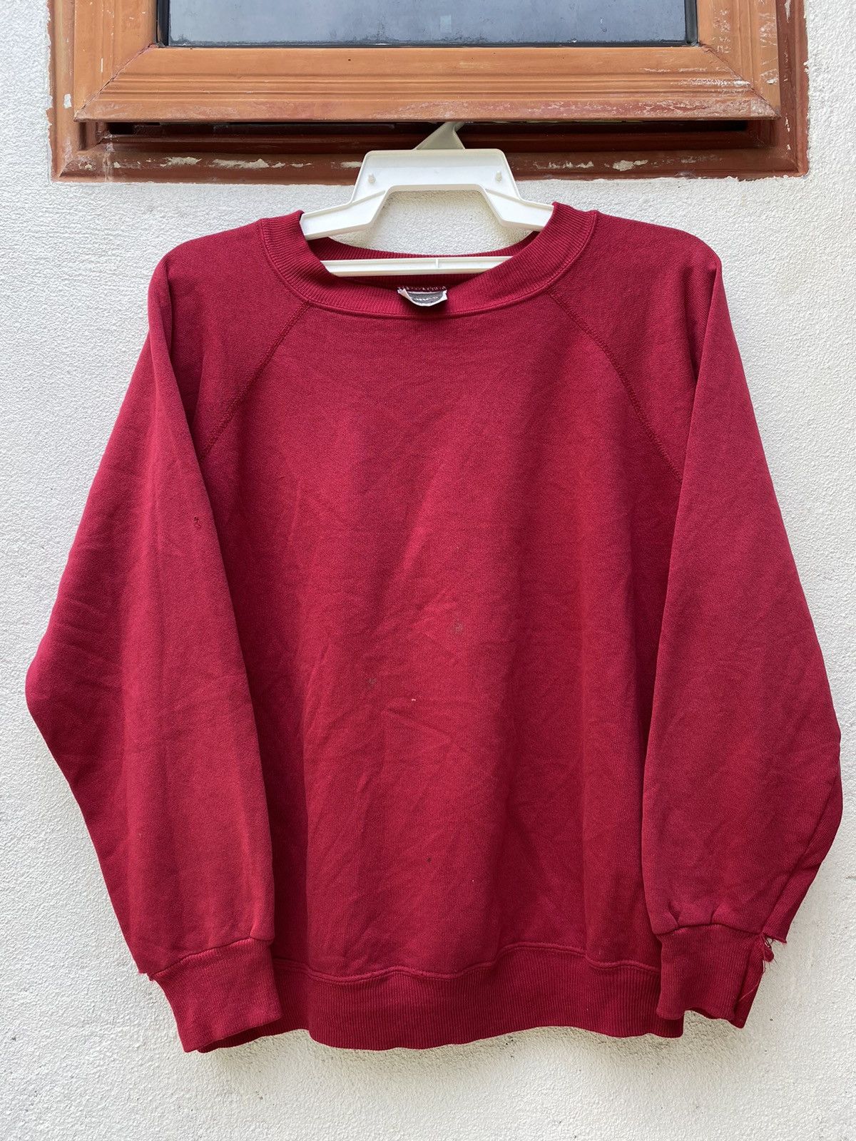 Vintage Vintage 80s sweatshirt plain Size US L / EU 52-54 / 3 - 1 Thumbnail