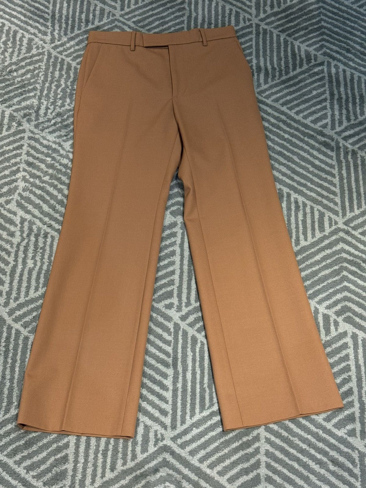 Gucci Gucci Brown Wool Bootcut Flared Pants Size 36 Size US 30 / EU 46 - 1 Thumbnail