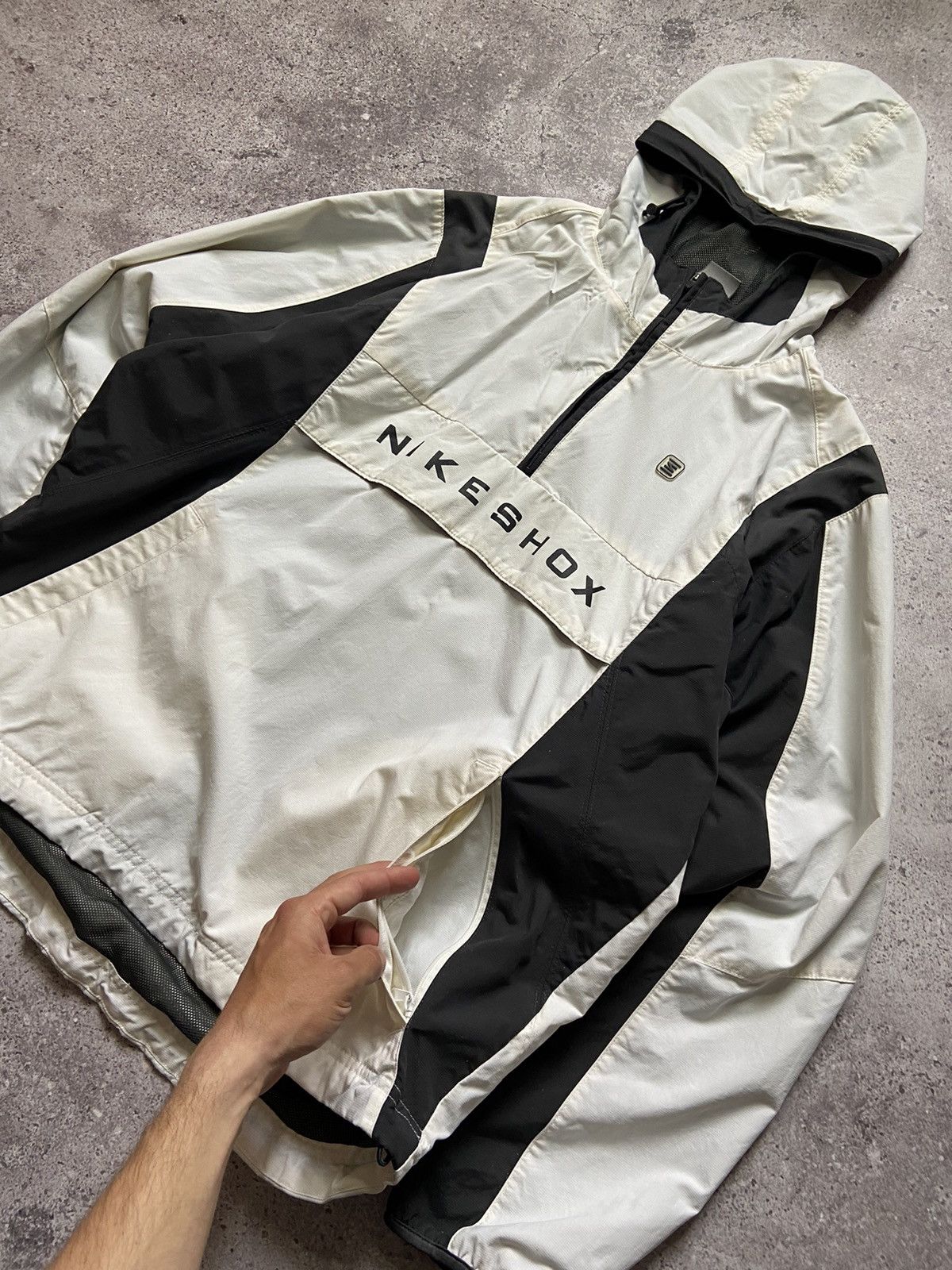 Nike Vintage 2000s Nike Shox Anorak Jacket Size US M / EU 48-50 / 2 - 5 Thumbnail