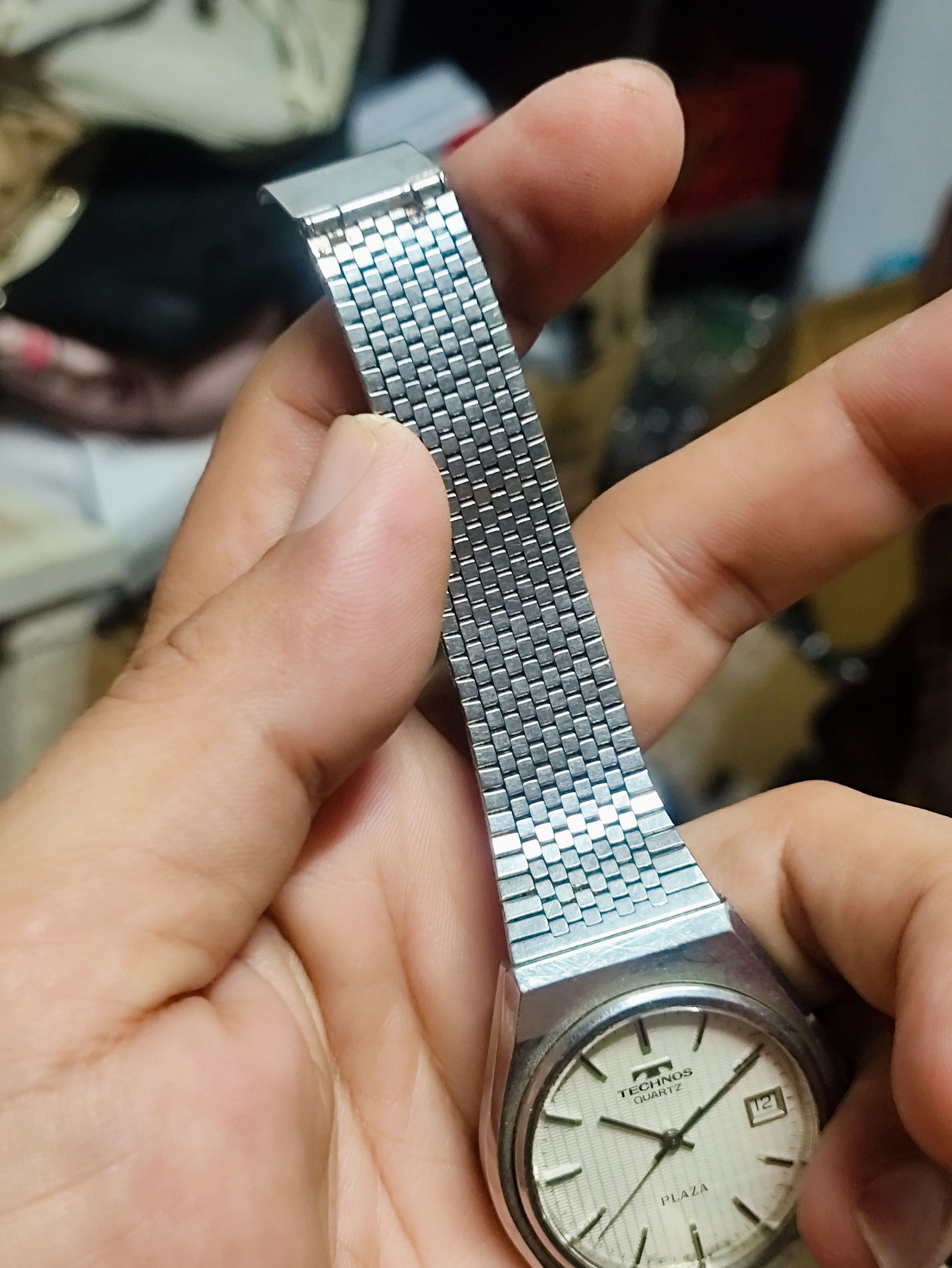 Japanese Brand Vintage Technos plaza Watch Quartz engine Size ONE SIZE - 11 Thumbnail