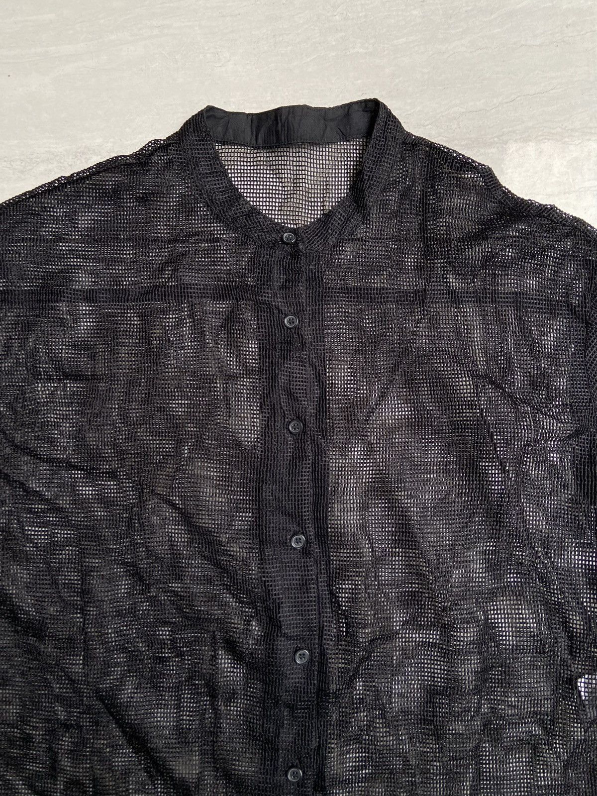 Designer × Japanese Brand LINEUCE Japanese Brand Mesh Shirt Size US S / EU 44-46 / 1 - 8 Thumbnail