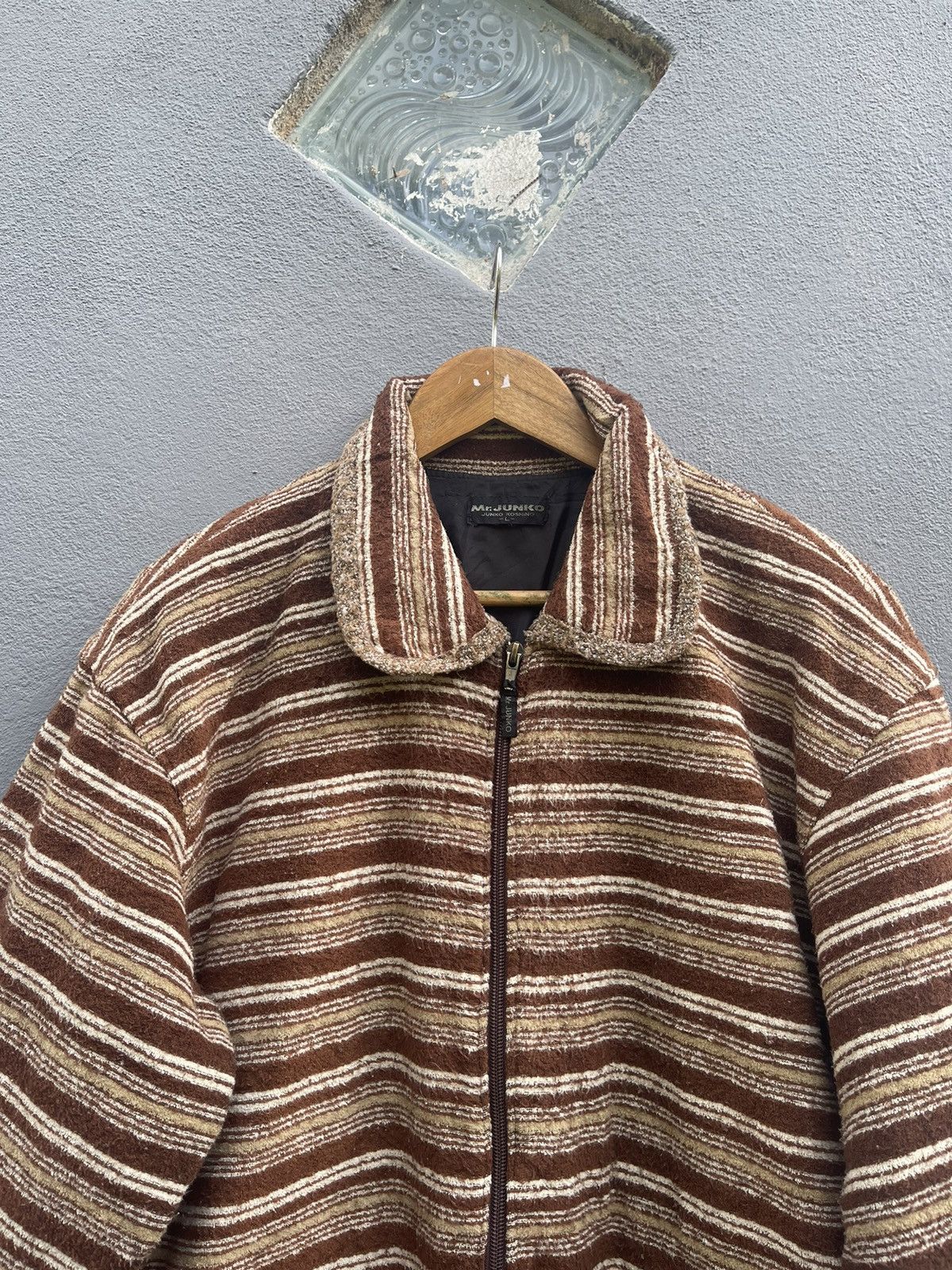 Junko Shimada Vintage Mr. Junko by Junko Koshino Striped Jacket Size US L / EU 52-54 / 3 - 2 Thumbnail