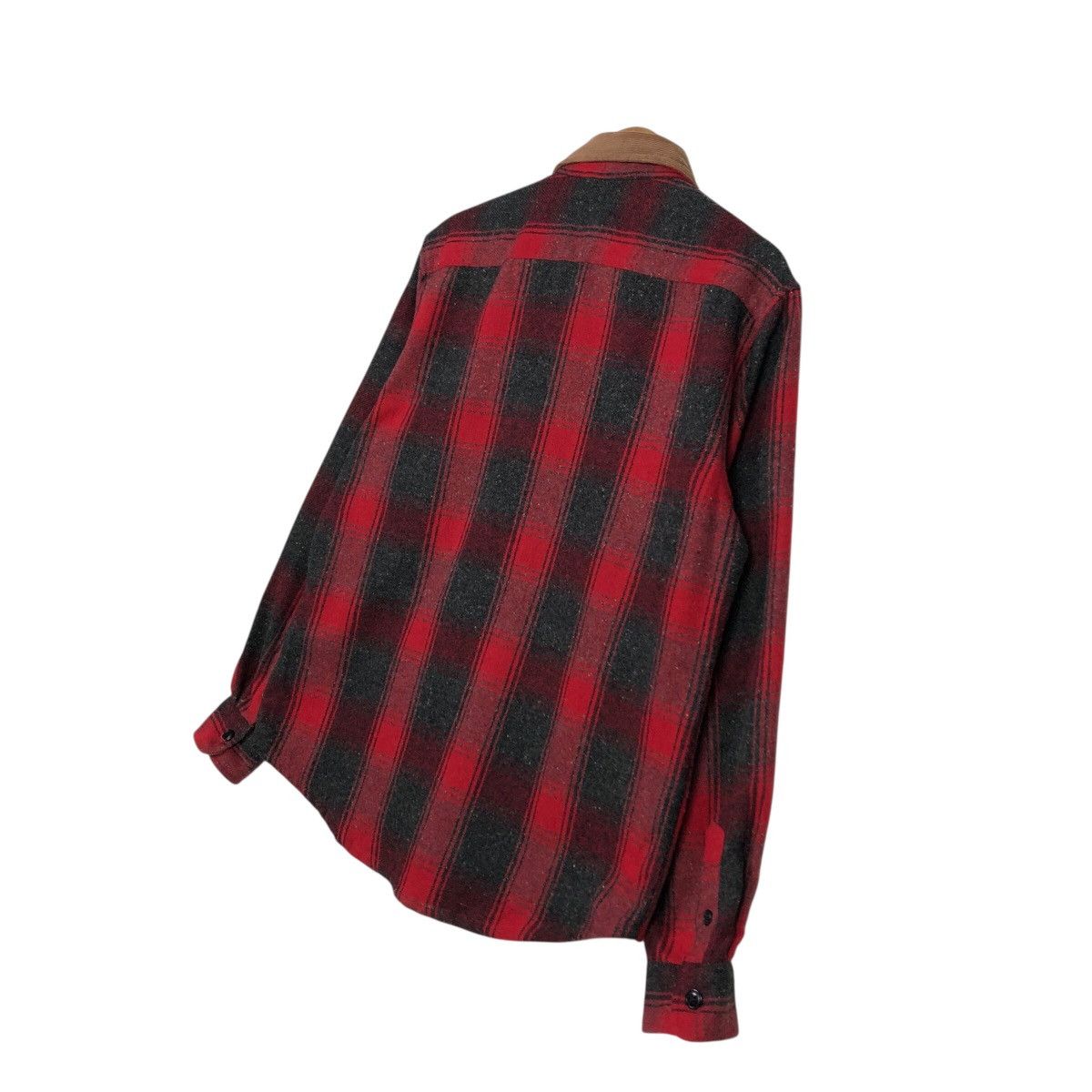 Flannel × Japanese Brand × Vintage 📌Vintage Wool Shirt Jacket Tartan Gembony Issey Miyake Size US L / EU 52-54 / 3 - 11 Thumbnail