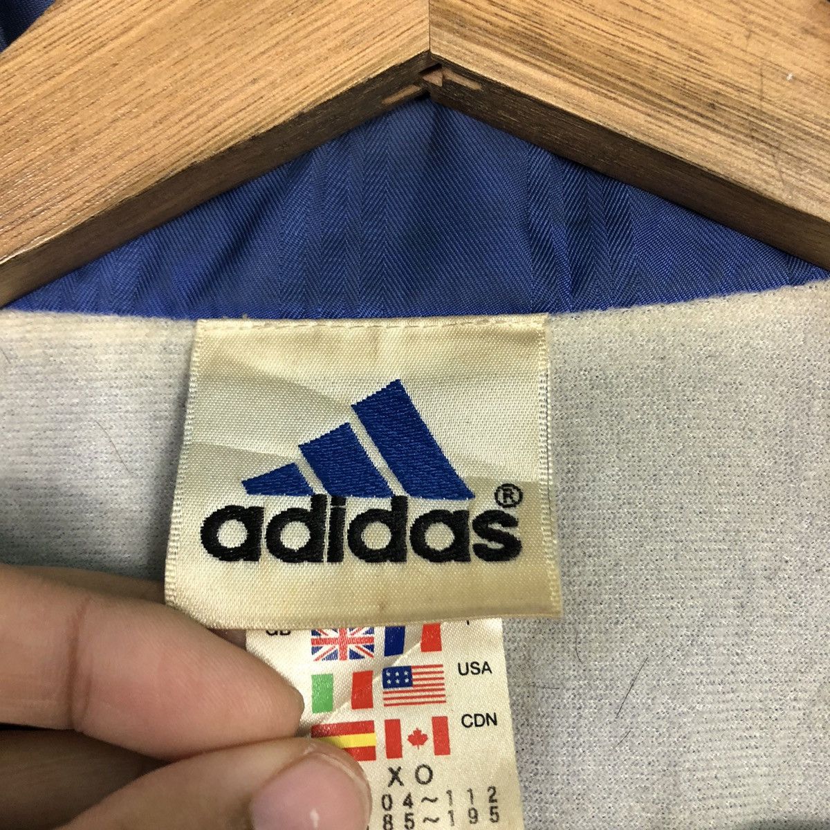 Adidas 📌Vintage Zipper Light Jacket Adidas Striped Size US M / EU 48-50 / 2 - 20 Thumbnail