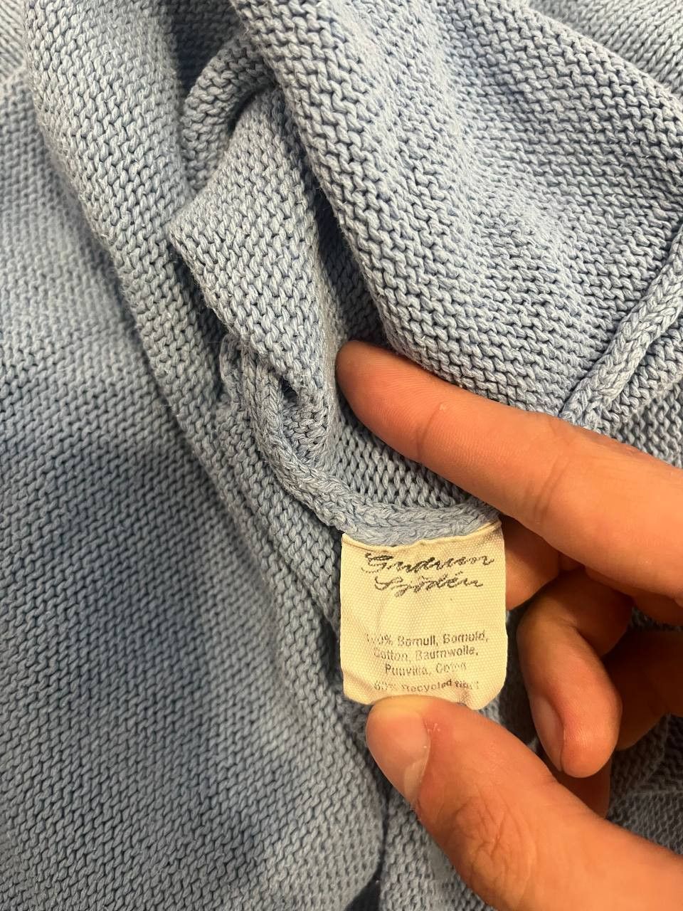 Gudrun Sjoden gudrun sjoden sweater small blue knit Size S / US 4 / IT 40 - 4 Thumbnail