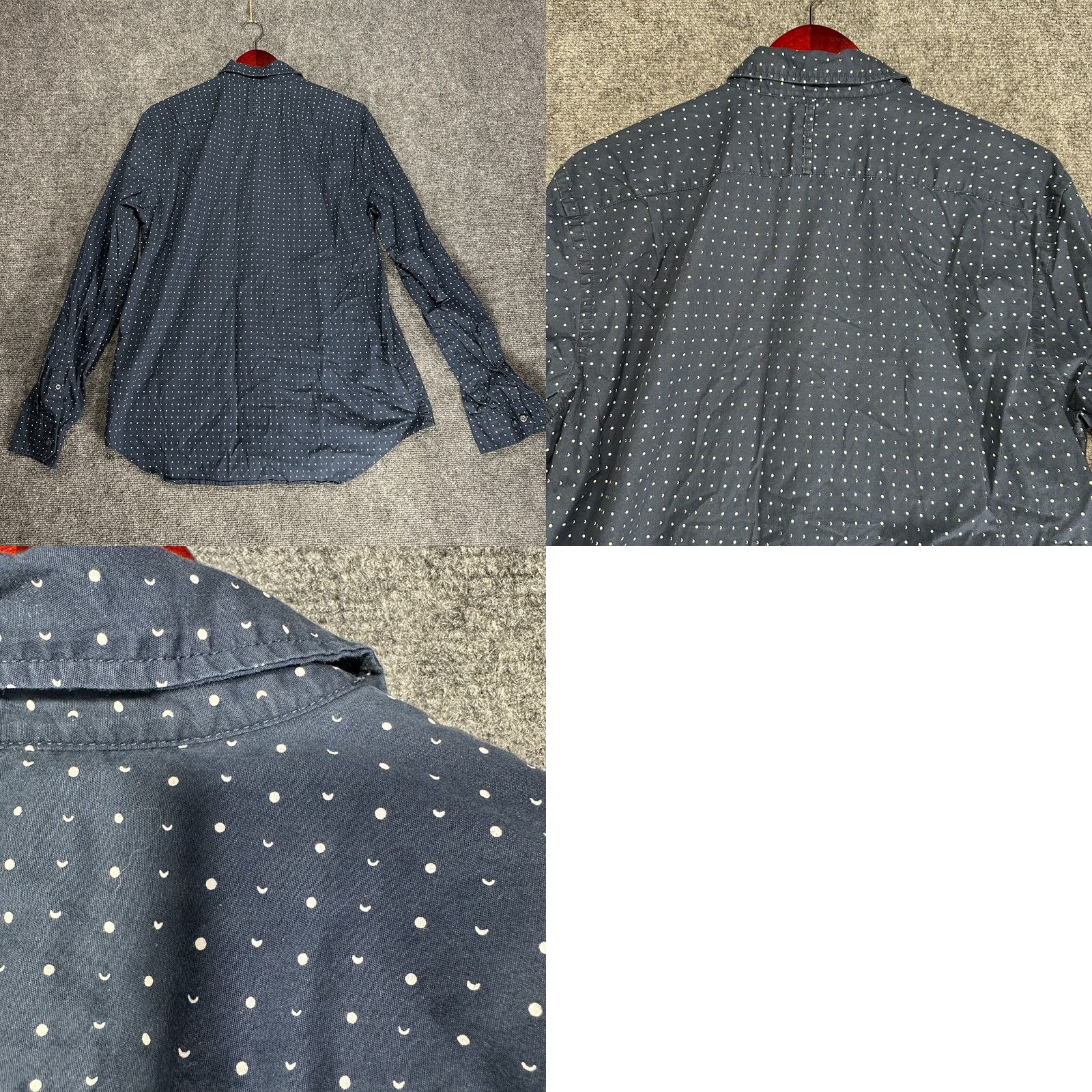 Banana Republic VINTAGE Banana Republic Shirt Mens L Camden Fit Blue Cotton Custom Wash Button Up Size US L / EU 52-54 / 3 - 8 Thumbnail