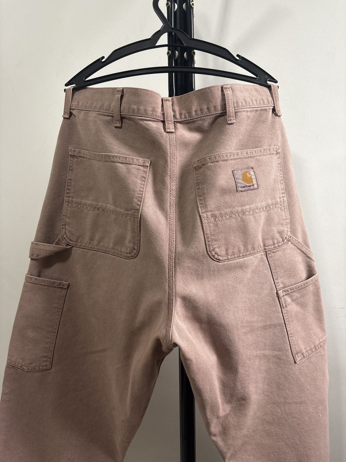 Carhartt Wip Carhartt WIP Single Knee Pants Pink 33x32 Size US 33 - 4 Thumbnail