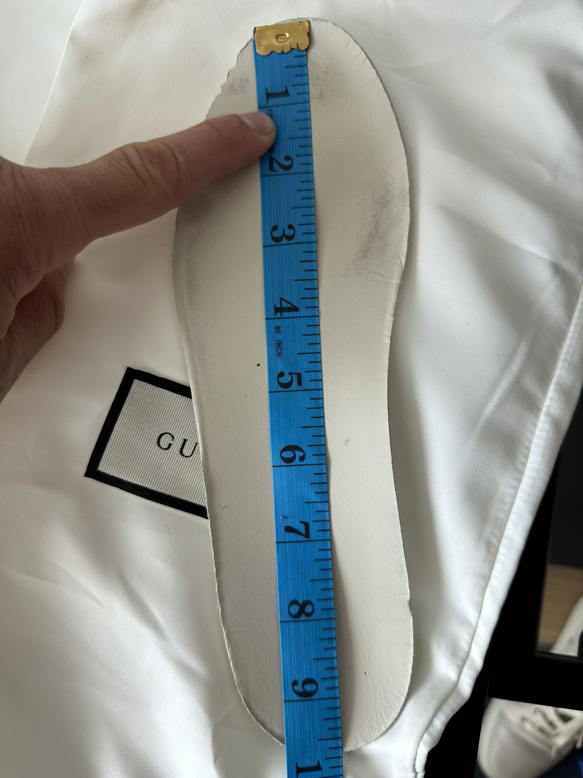 Gucci Gucci Wmns GG Low 'Cotton Washed - White' sneakers Size US 7.5 / IT 37.5 - 11 Thumbnail