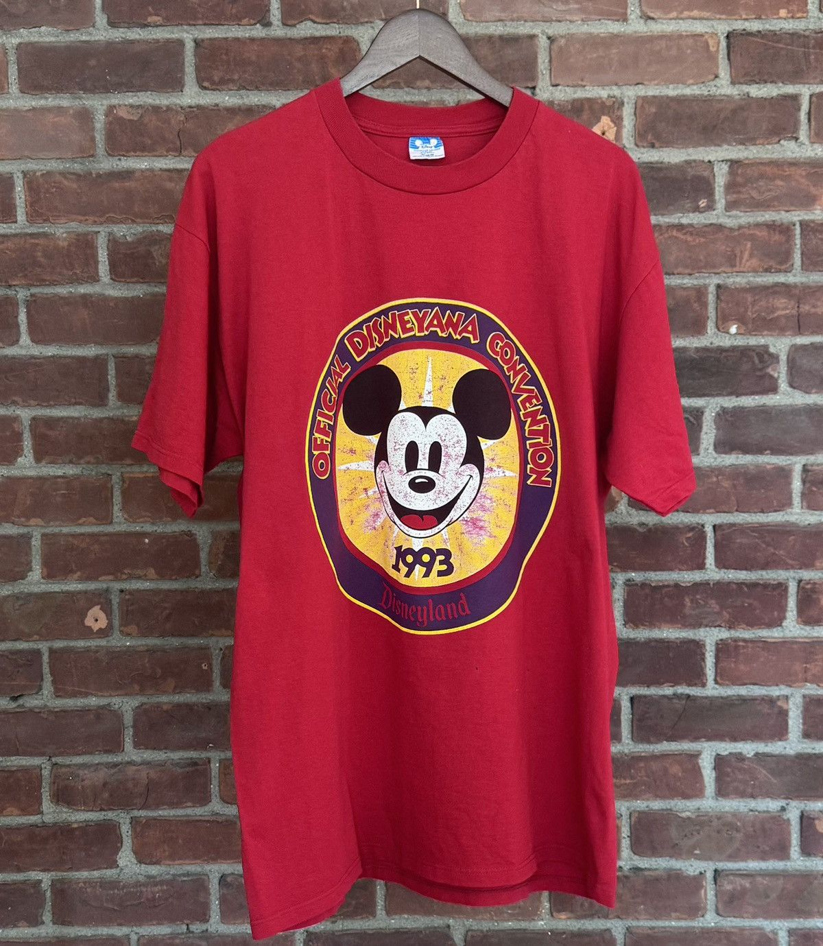 Vintage Vintage 1993 Disneyana Disney Convention Mickey Mouse Tee Size US XL / EU 56 / 4 - 1 Thumbnail