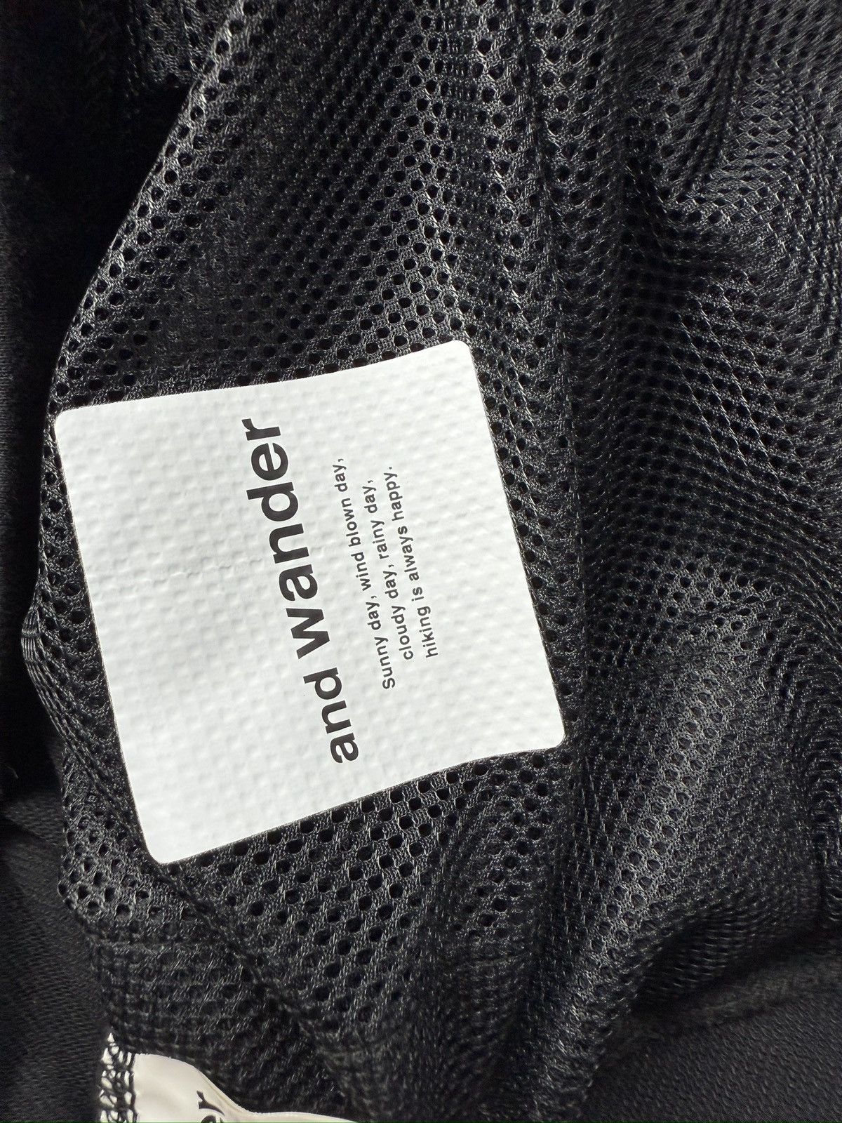 And Wander And Wander black logo hoodie size 6 jp Size US XL / EU 56 / 4 - 9 Thumbnail