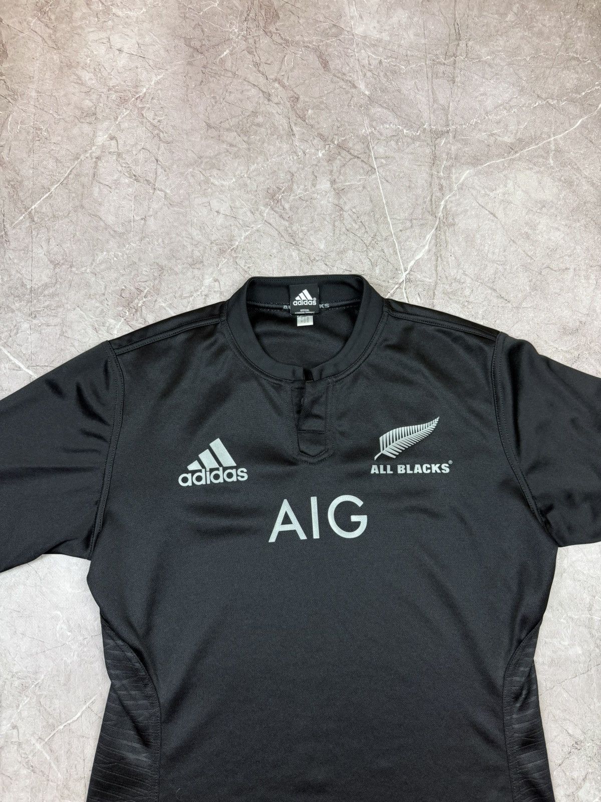 Adidas Adidas All Blacks Rugby Black Jersey Men Large Bin L-63 Size US M / EU 48-50 / 2 - 4 Thumbnail
