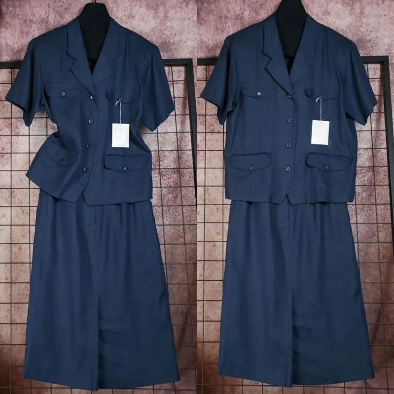 Burberry Burberry Navy Blue Linen Women's Cardigan Size M / US 6-8 / IT 42-44 - 1 Thumbnail