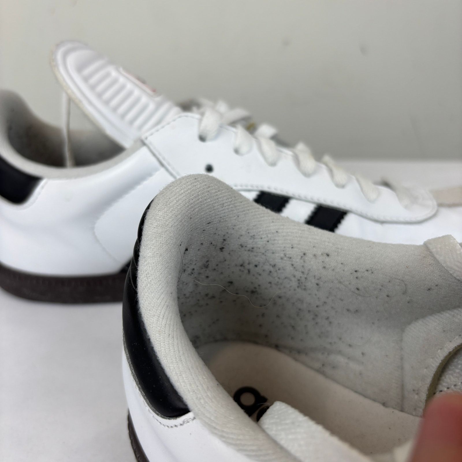 Adidas Adidas Samba Classic White Sneakers Shoes Men's 11.5 Size US 11.5 / EU 44-45 - 10 Thumbnail