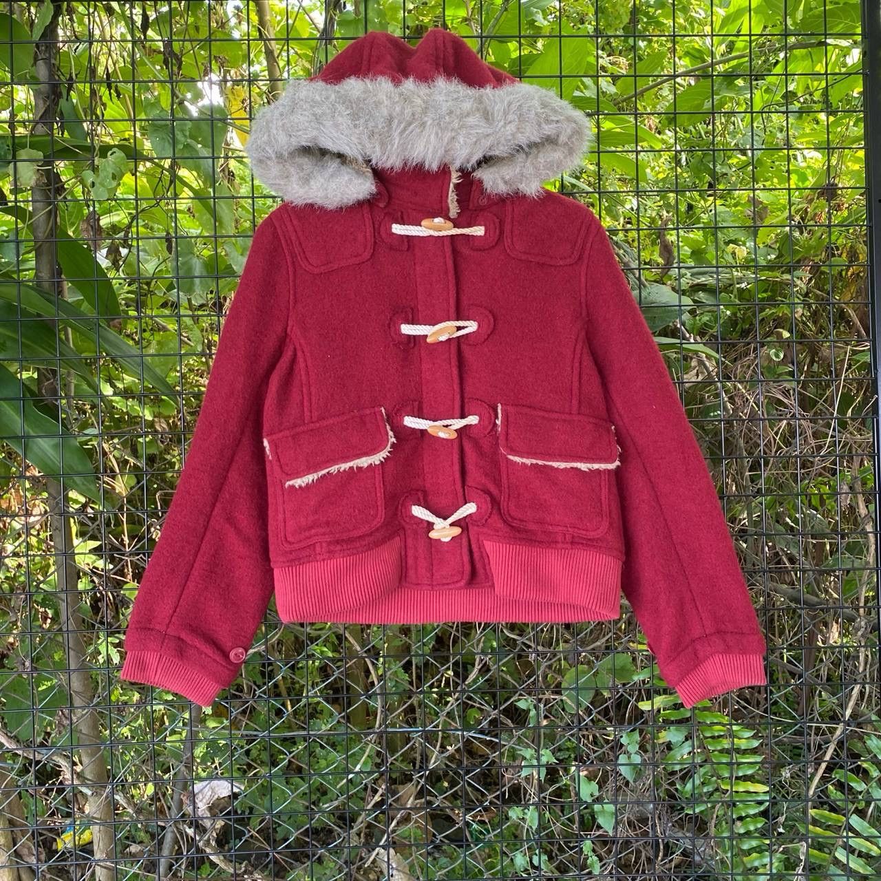 Japanese Brand × Vintage Vintage Felissimo Duffle Coat Hoodies Size M / US 6-8 / IT 42-44 - 1 Thumbnail