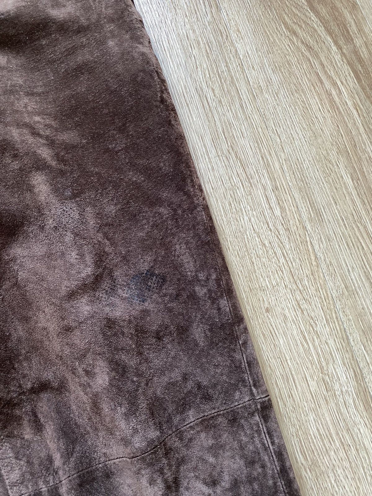 Vintage Vintage Brown Suede Leather Pants Size US 30 / EU 46 - 5 Thumbnail