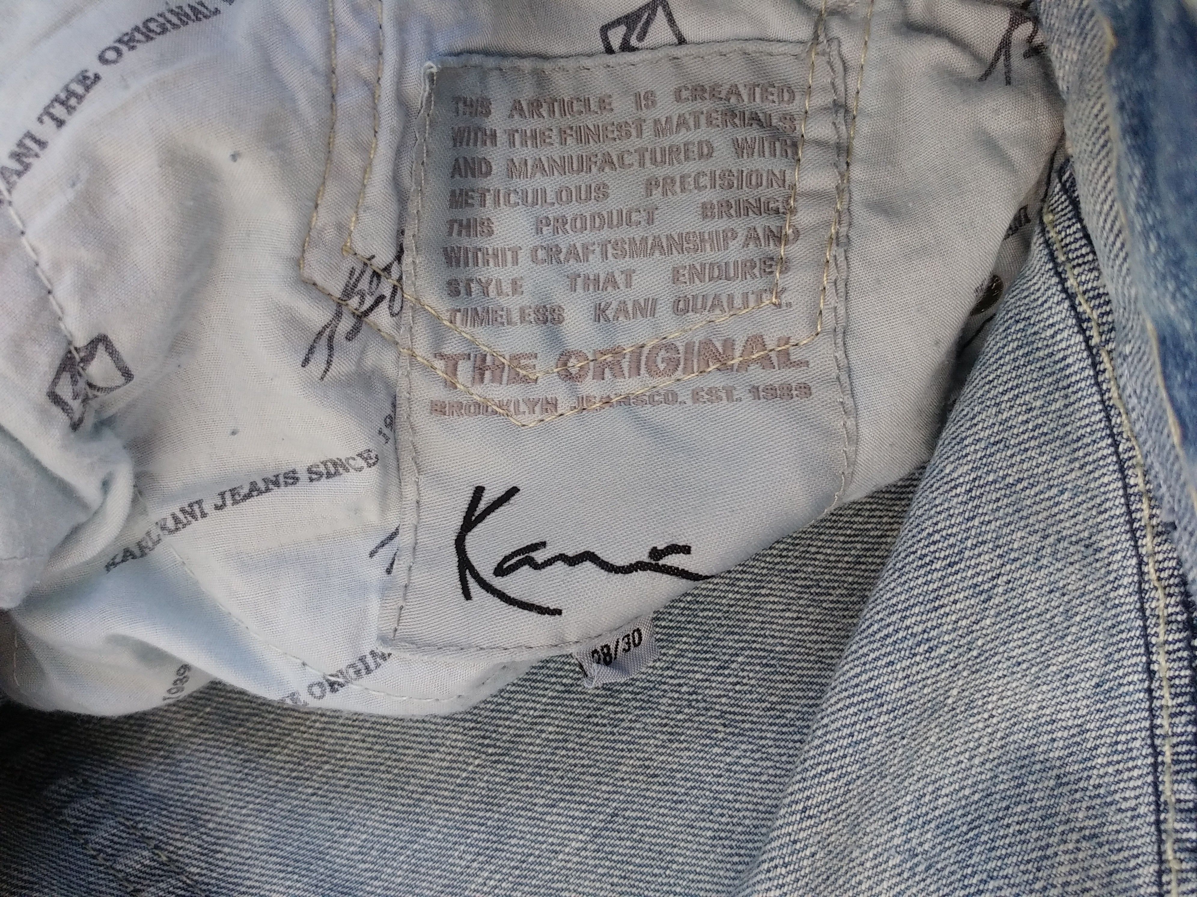 Karl Kani KARL KANI jeans, baggy, vintage Kani jeans, 90s hip hop W 28 Size US 28 / EU 44 - 12 Thumbnail