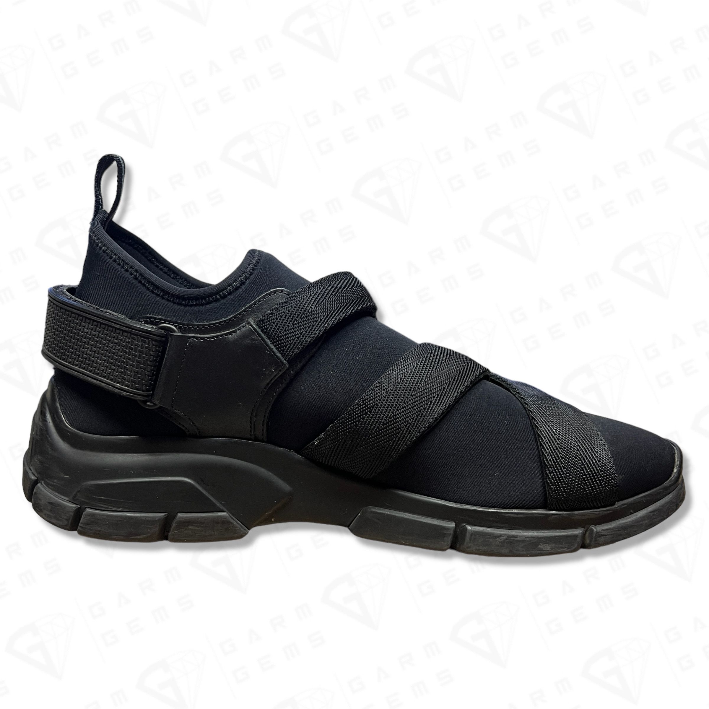 Prada Prada Neoprene Buckle Strap Trainers Size US 9 / EU 42 - 4 Thumbnail