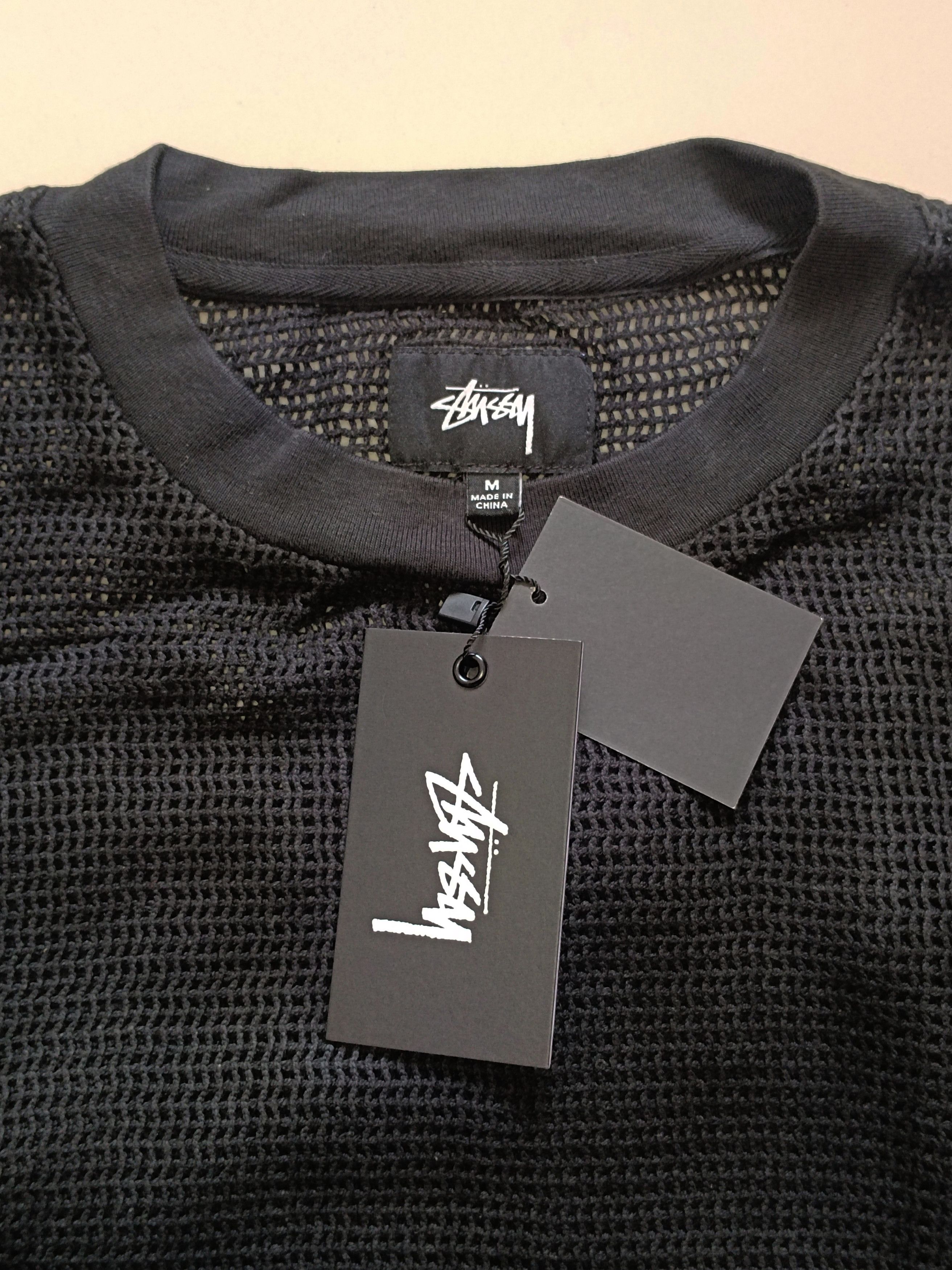 Stussy Vintage Stussy Mesh Knit Sweater Size US M / EU 48-50 / 2 - 11 Thumbnail