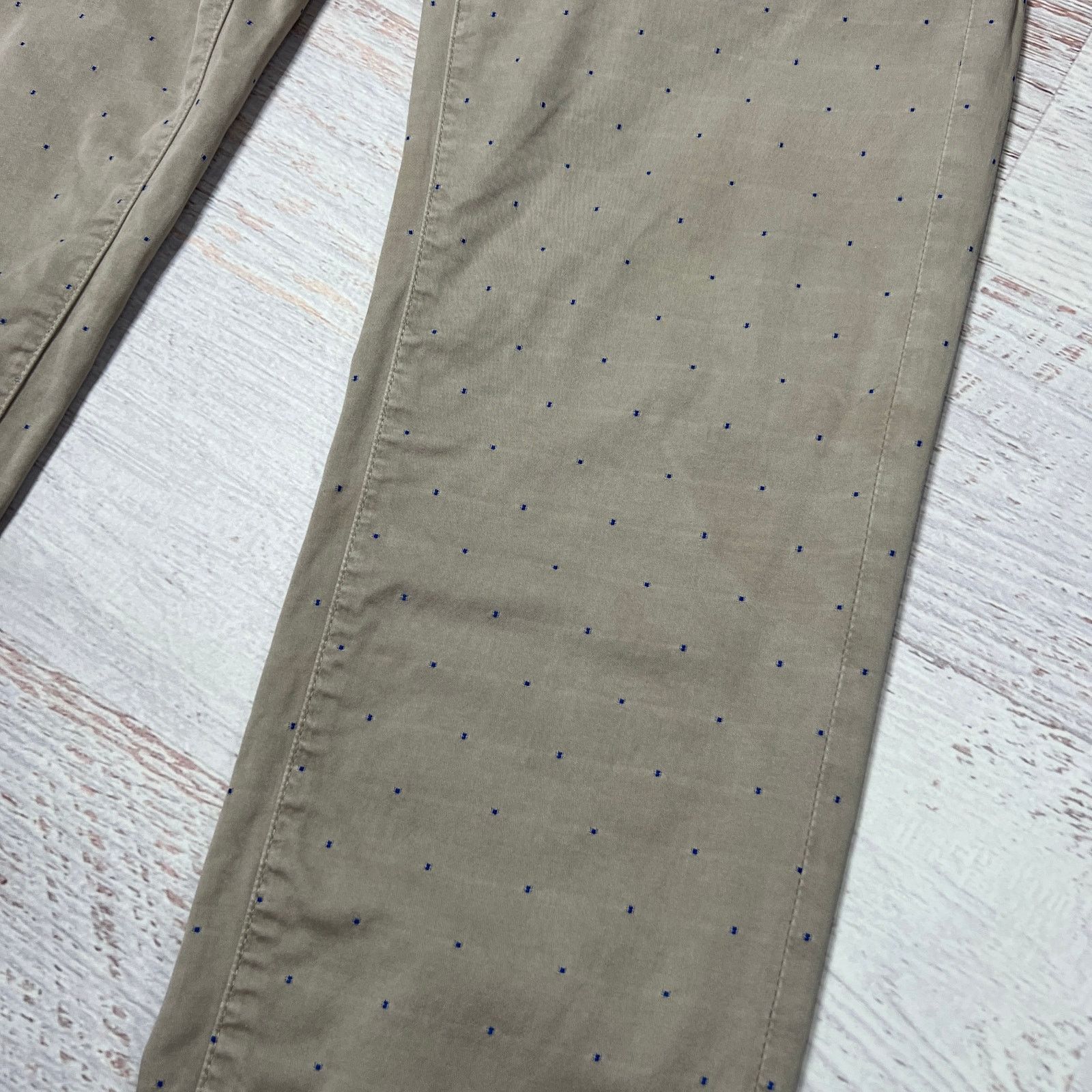Other Baronio Sportive Slim Chino Khaki Micro Dot Size 30x28 Size US 30 / EU 46 - 5 Thumbnail