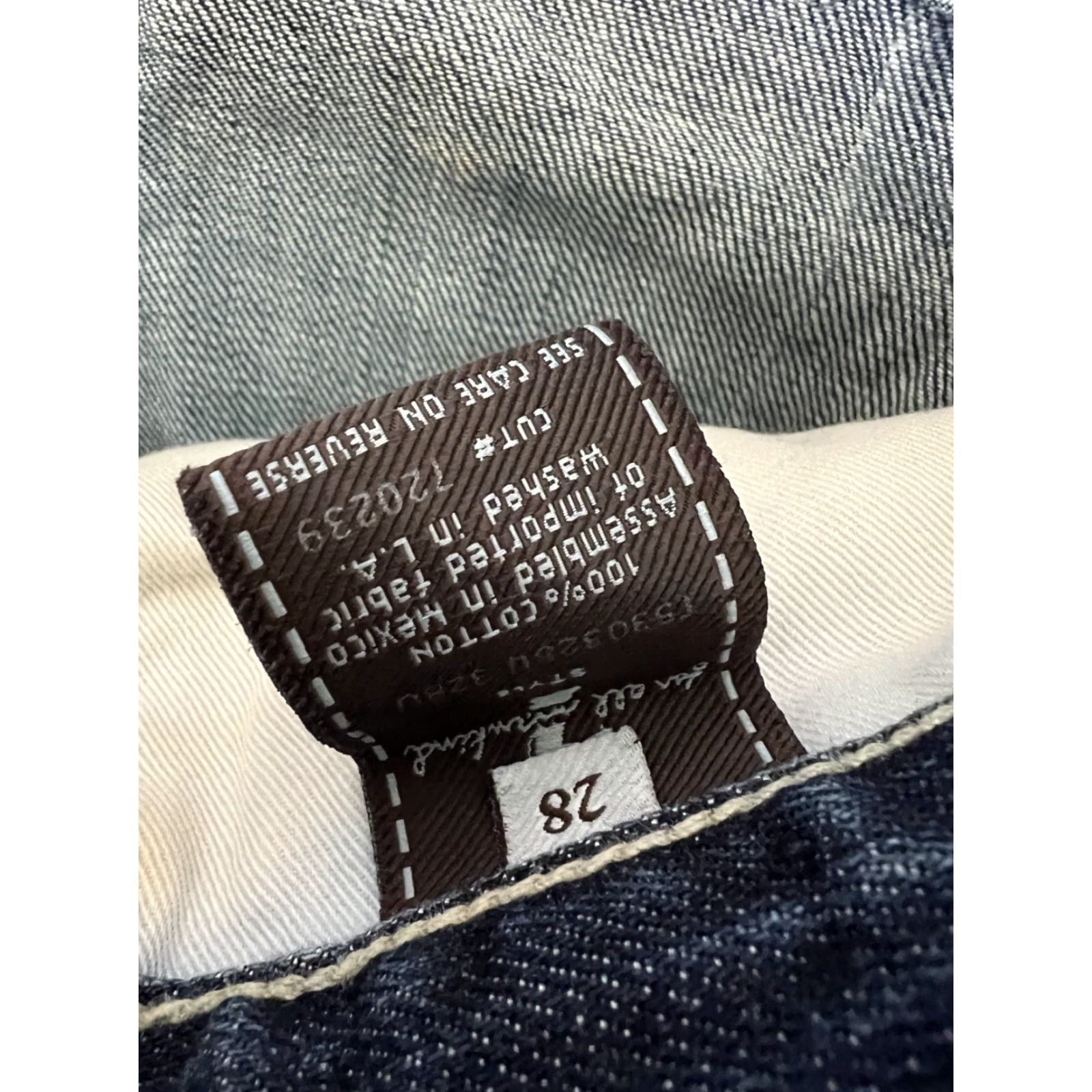7 For All Mankind 7 For All Mankind Jeans Womens 28 Flare A Pocket Low Rise Dark Wash Denim Jeans 7 For All Mankind A Pocket Womens 28 Flare Low Rise Dark Wash Denim Size 28" / US 6 / IT 42 - 6 Thumbnail