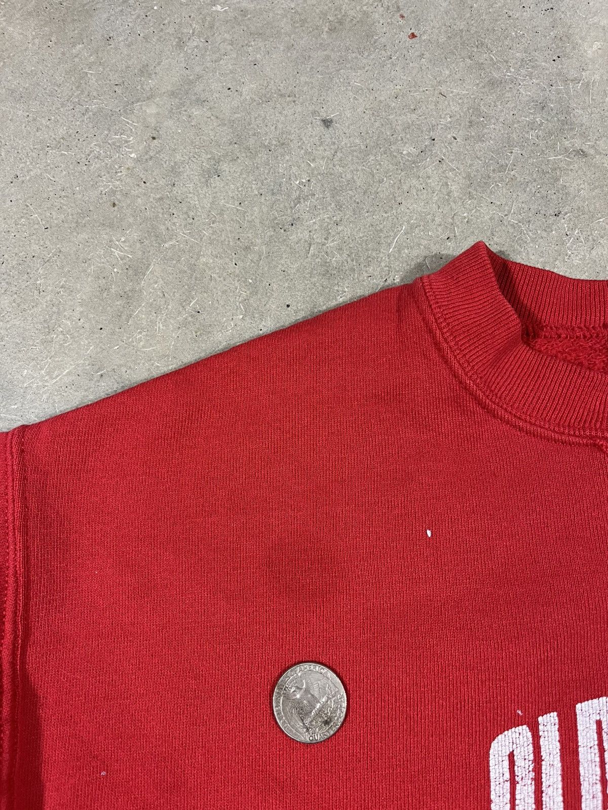 Russell Athletic Vintage 90s Russell Athletic Crewneck Faded Red Old Orchard Size M / US 6-8 / IT 42-44 - 5 Thumbnail