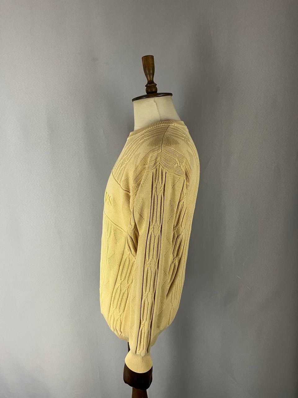 Burberry Burberry Vintage Sweater Yellow Rare Size US XL / EU 56 / 4 - 5 Thumbnail
