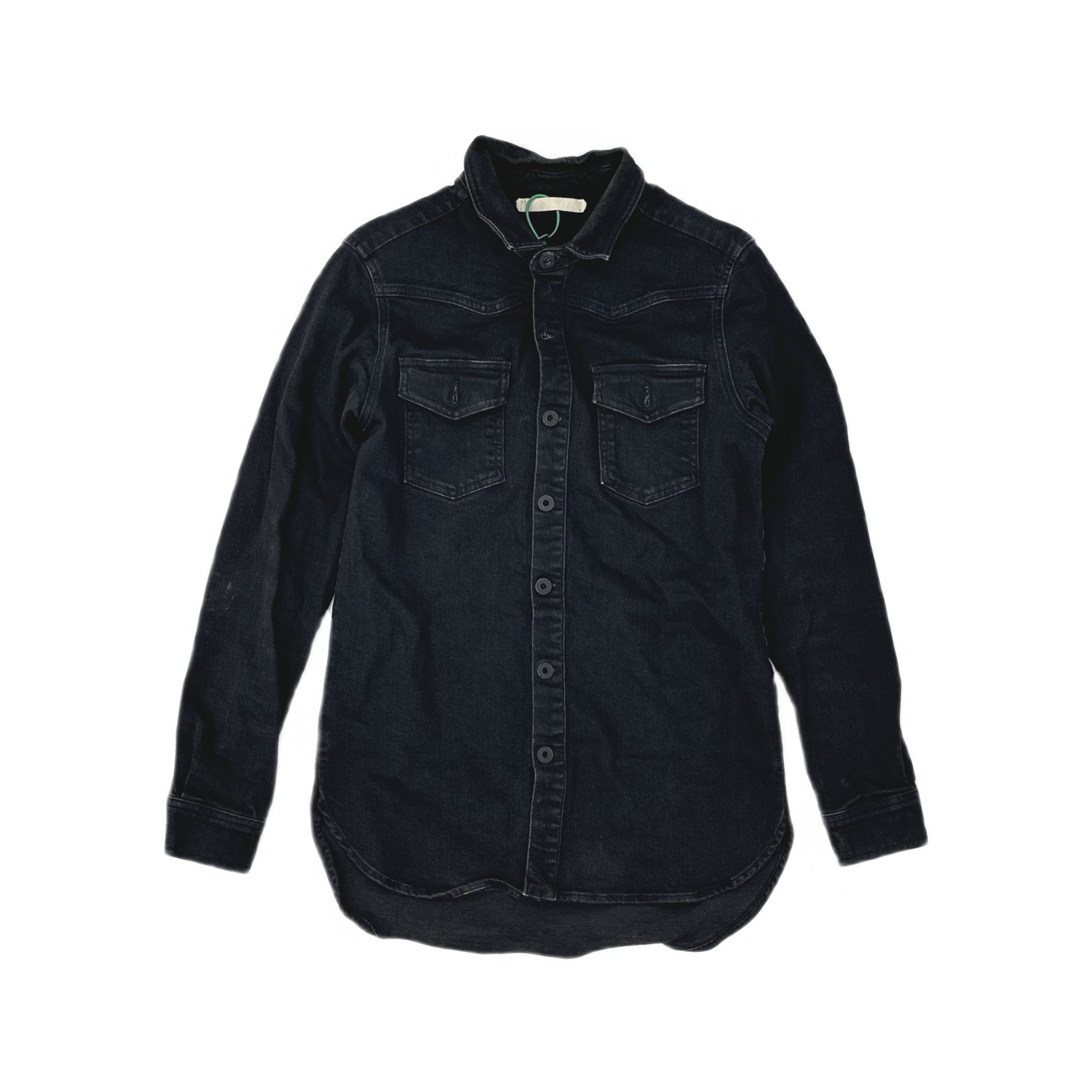 Off-White Off-White Embroidered Eagle Denim Shirt Size S Size US S / EU 44-46 / 1 - 1 Thumbnail