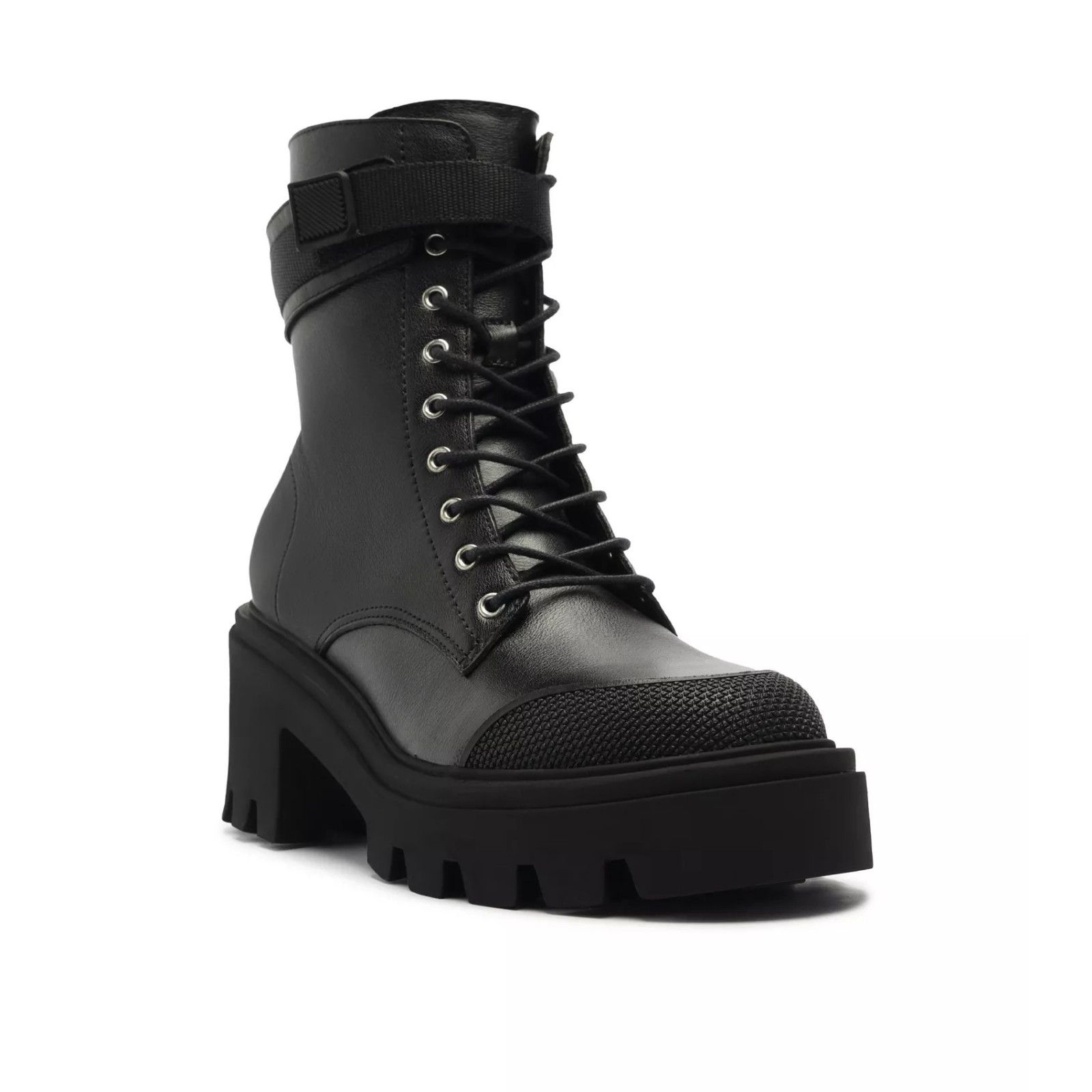 SCHUTZ Schutz Women's Black Sarah Round Toe Boots, 8.5 B, NIB Size US 8.5 / IT 38.5 - 1 Thumbnail