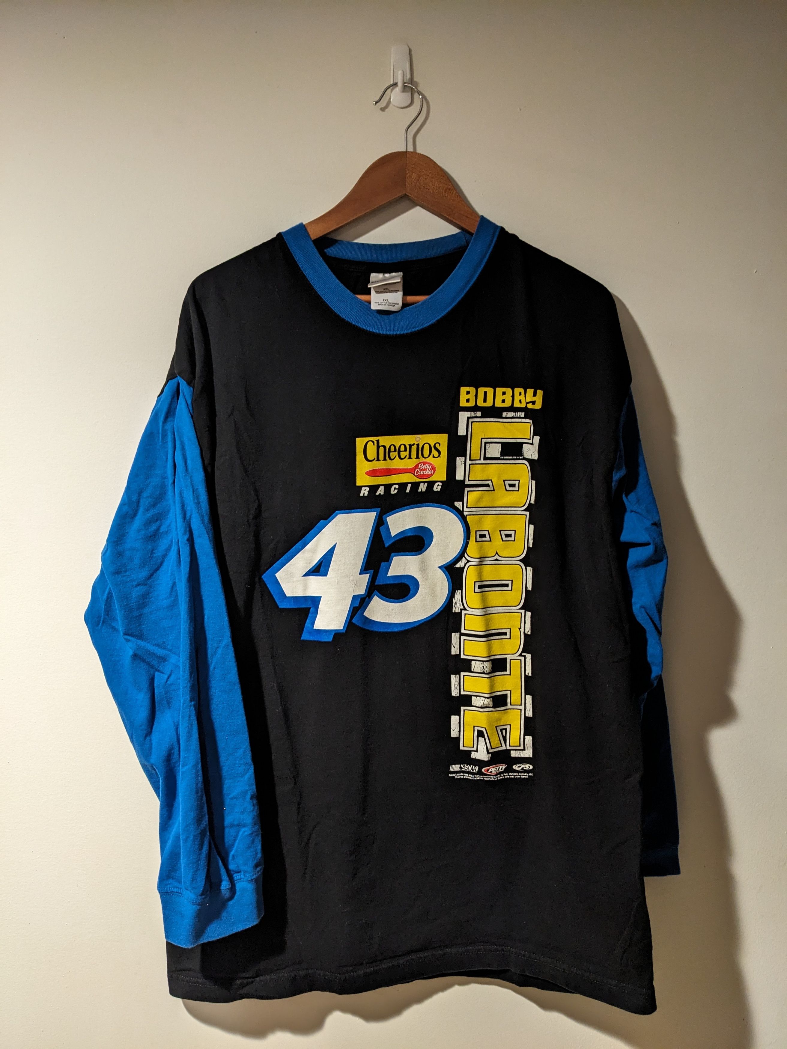 Chase Authentics × NASCAR × Vintage Vintage Y2K Nascar Chase Authentic Bobby Labonte T-Shirt Size US XXL / EU 58 / 5 - 1 Thumbnail