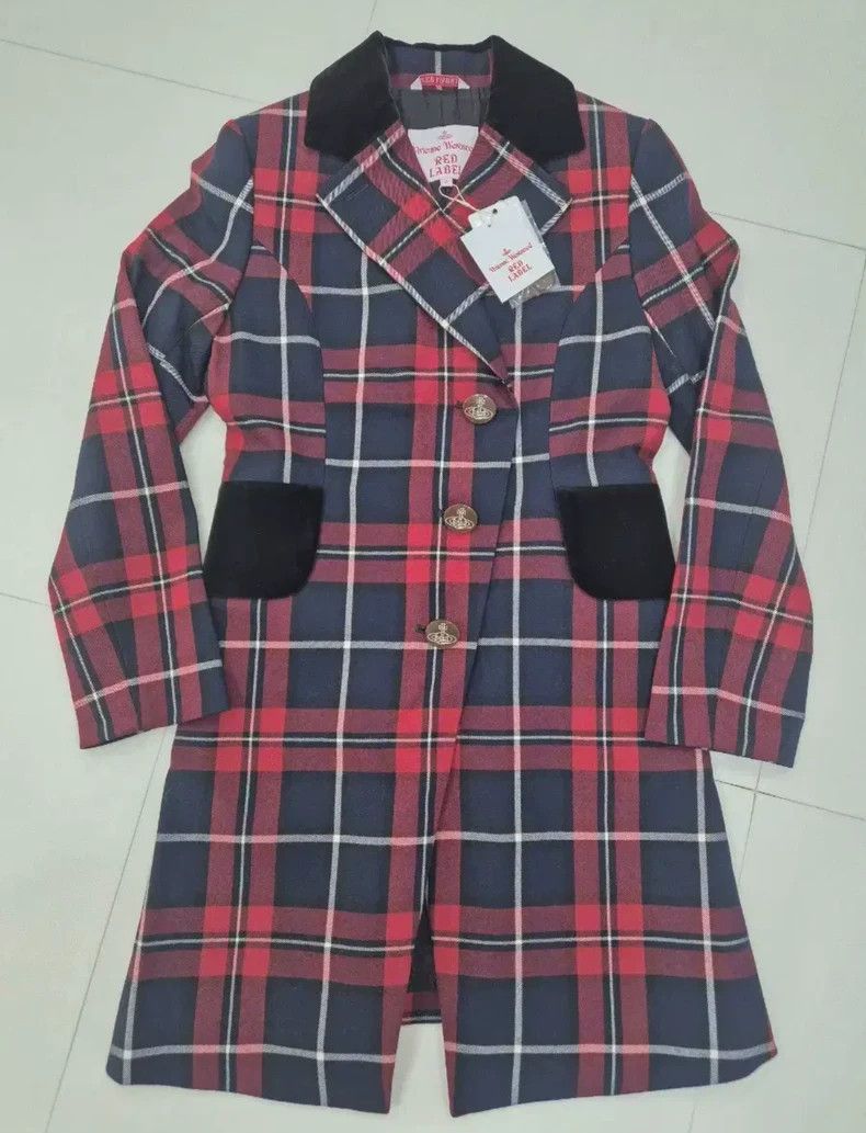 Vivienne Westwood Vivienne Westwood Red pinstripe suit jacket Size M / US 6-8 / IT 42-44 - 1 Thumbnail